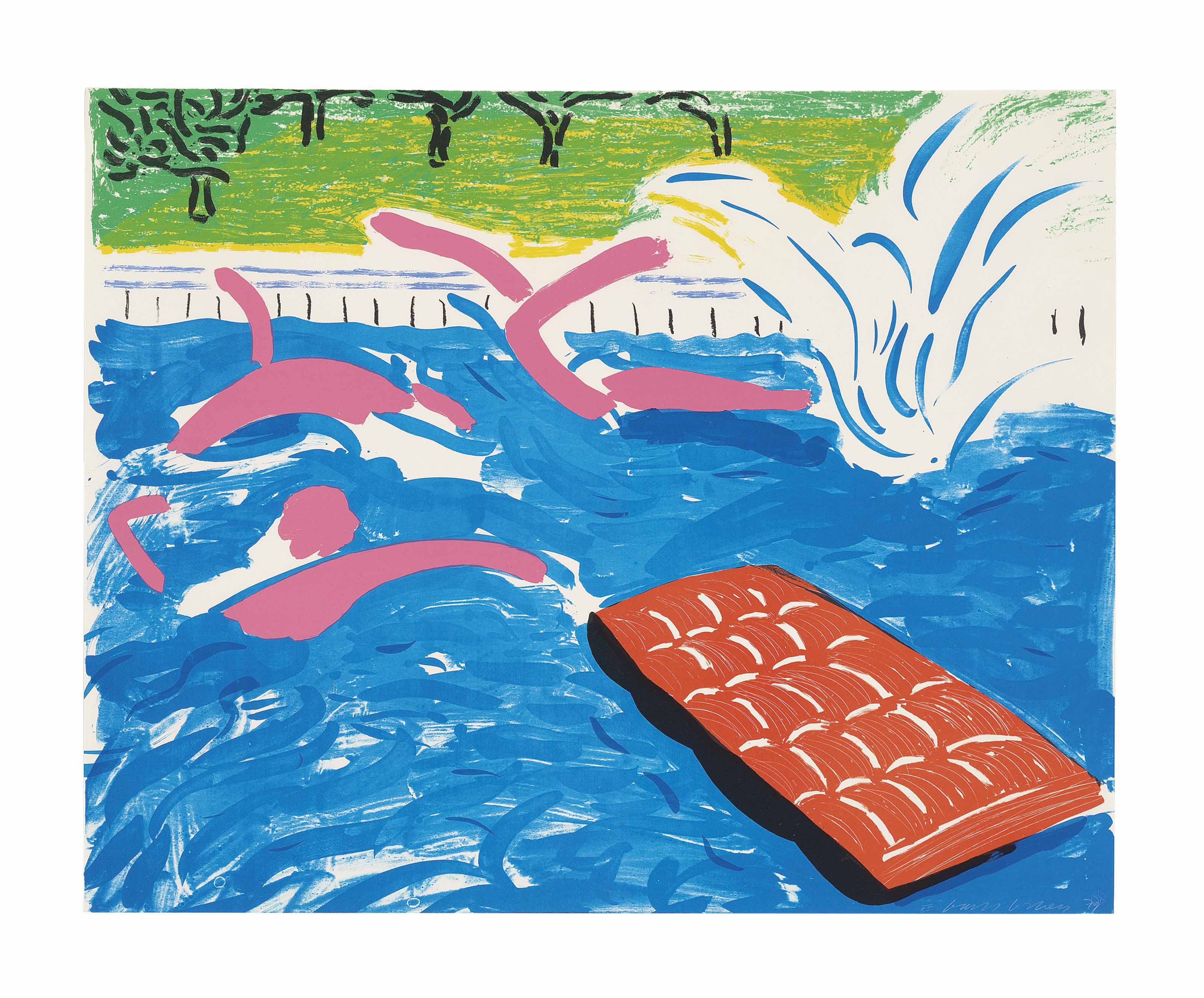 Afternoon swimming. Дэвид Хокни. Дэвид Хокни Занзибар 1979. Художники эпохи Уорхола и Хокни. Дэвид Хокни рисунки.