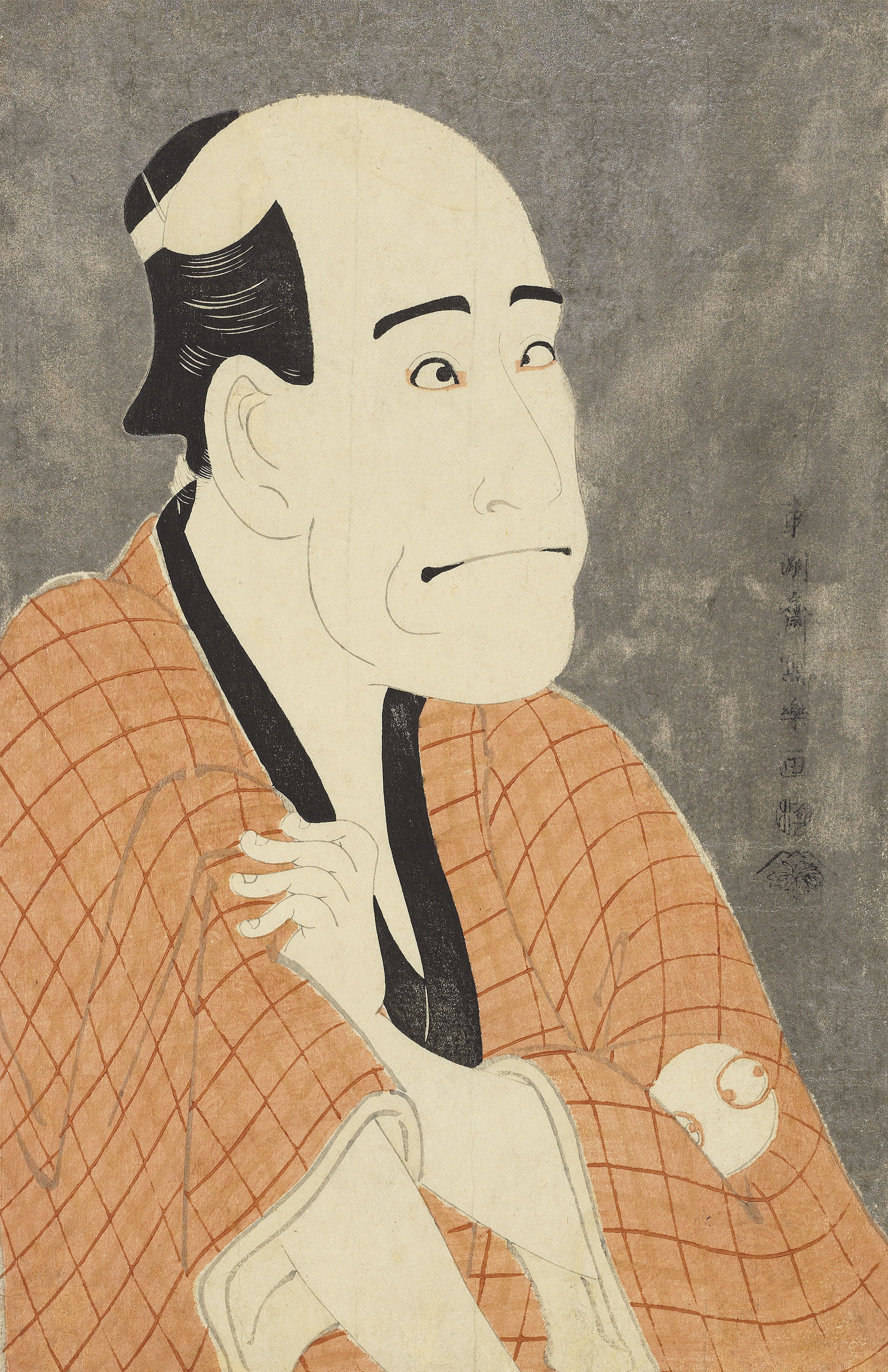 【楽ギフ_のし宛書】 TOSHUSAI SHARAKU (ACTIVE 1794-95), THE ACTOR ARASHI RYUZO II コレクション