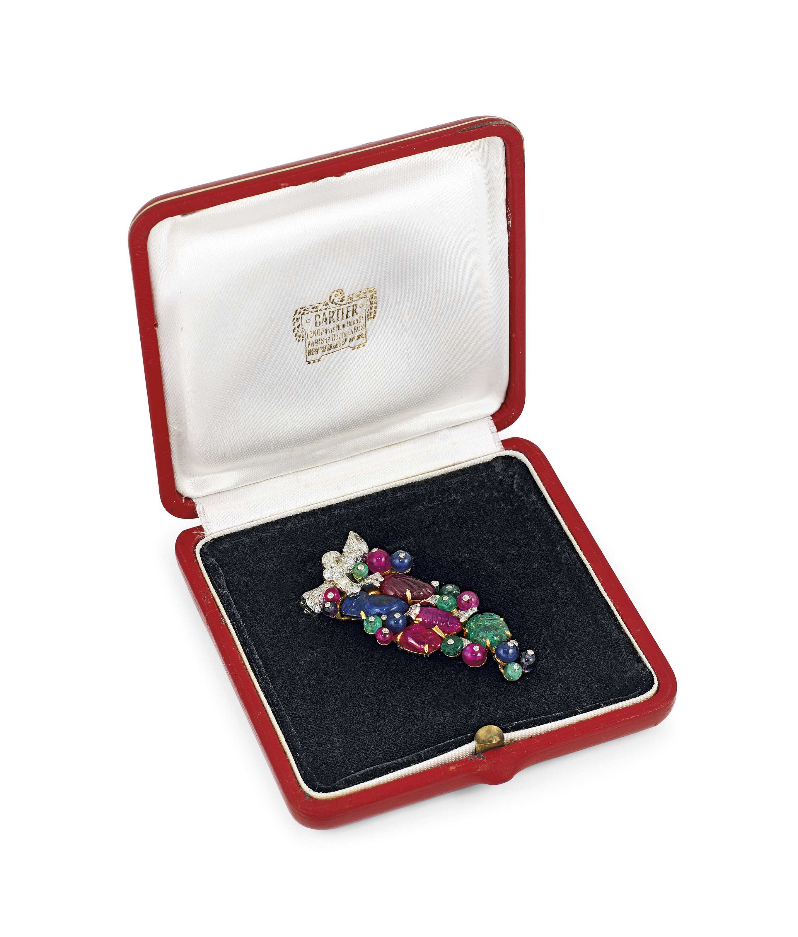 Cartier tutti frutti brooch new arrivals