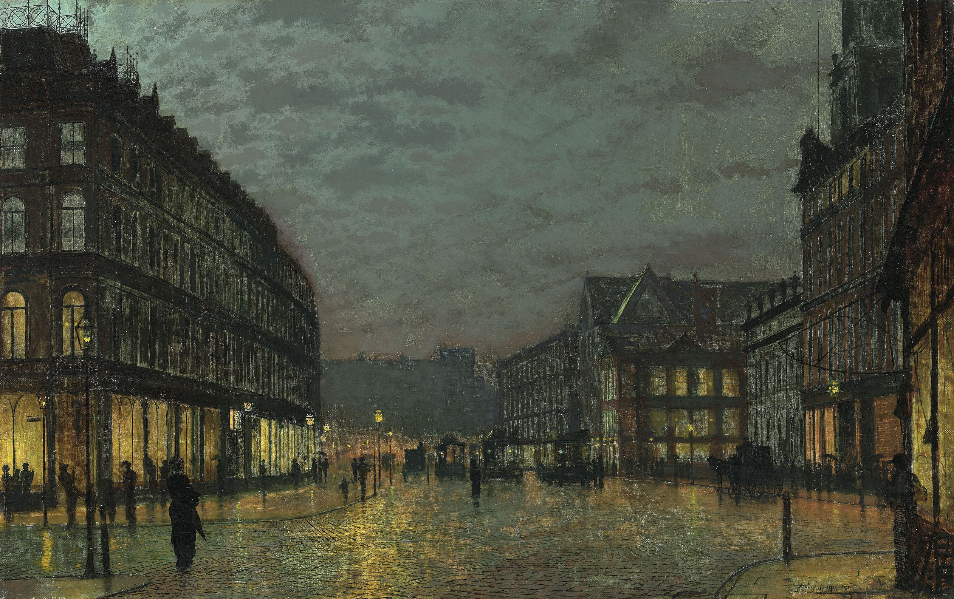 Джон Эткинсон Гримшоу (John Atkinson Grimshaw), (1836-1893)
