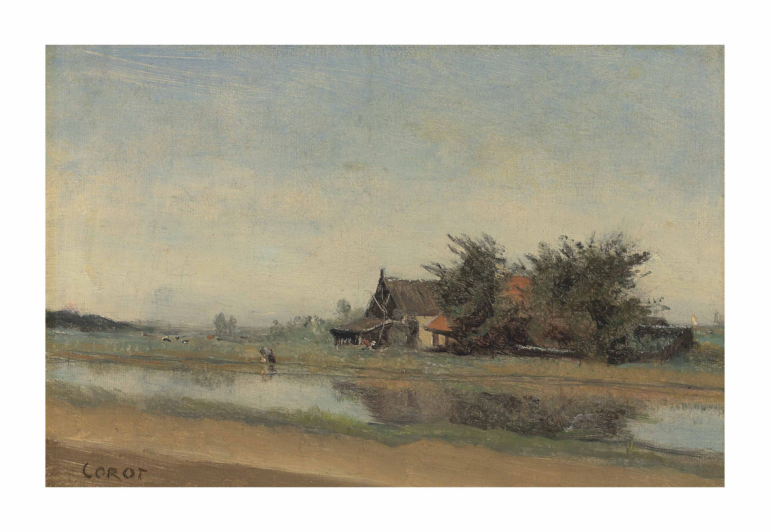 Près la Station. Maisons et boquets d'arbres, Amsterdam