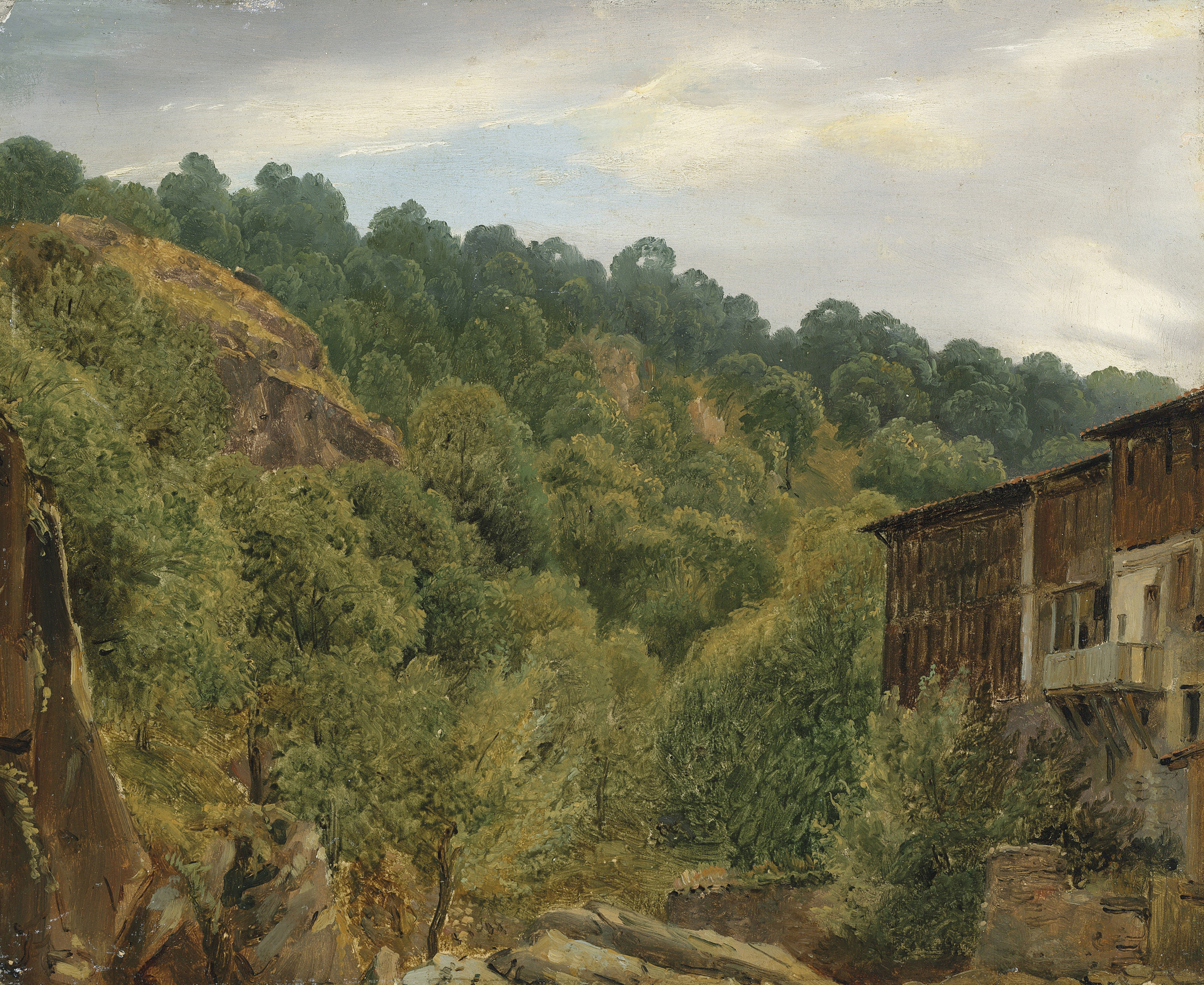 Théodore Rousseau (French, 1812-1867) , Paysage d'Auvergne | Christie's
