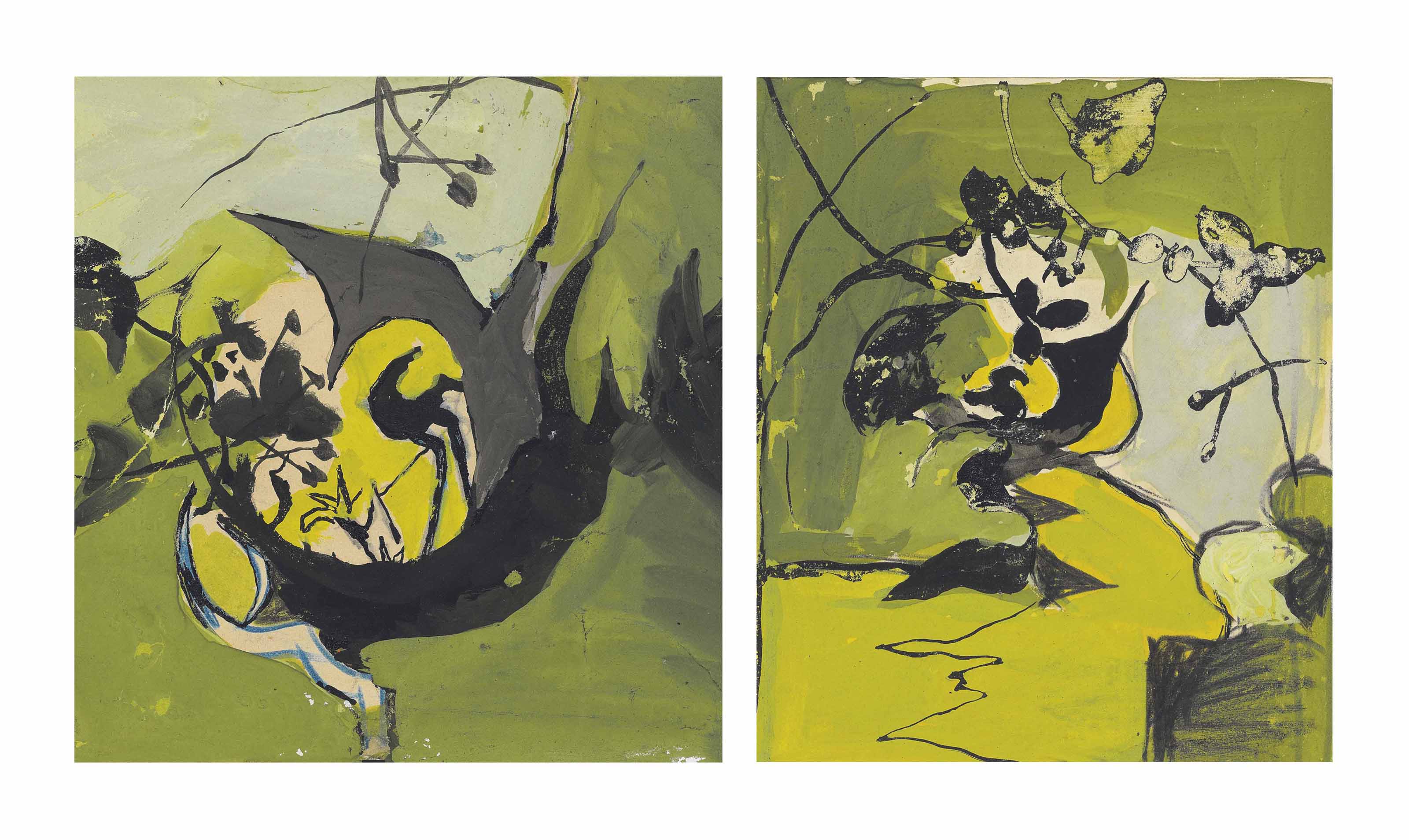 Graham Sutherland, O.M. (1903-1980), Study for `Entrance to a Lane
