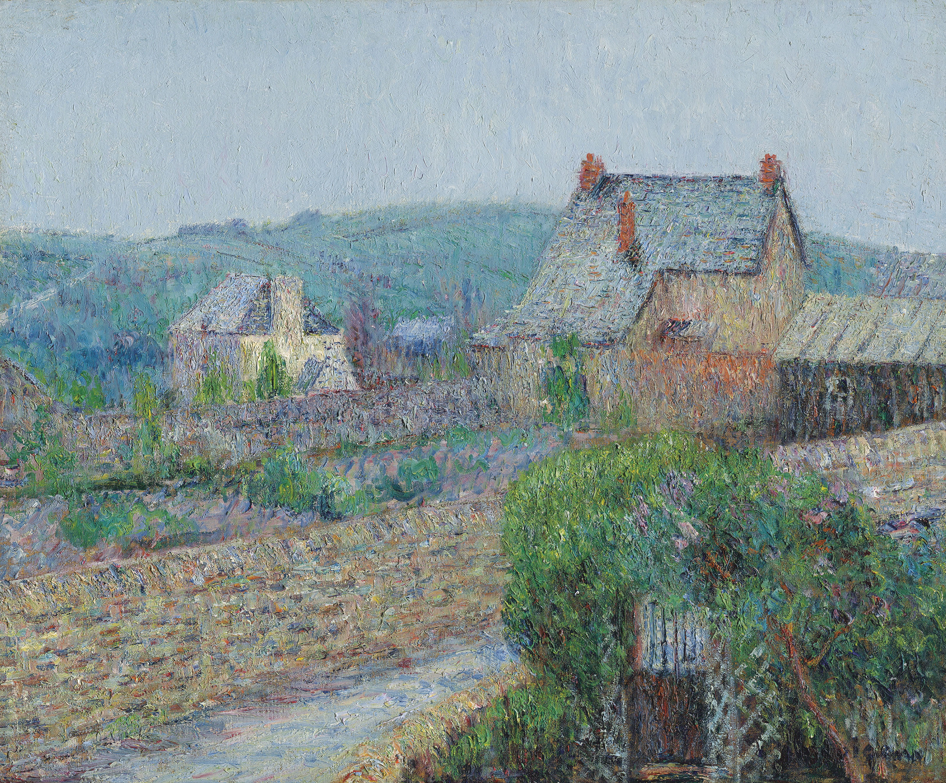 Gustave Loiseau (1865-1935), La rivière en Automne (Bord de