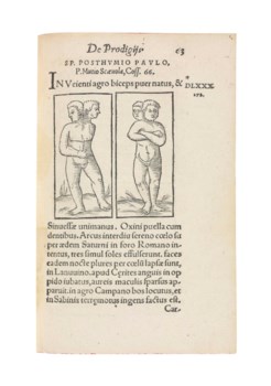 OBSEQUENS, Julius. Prodigiorum liber. Basel: Johannes Operinus, 1552 ...