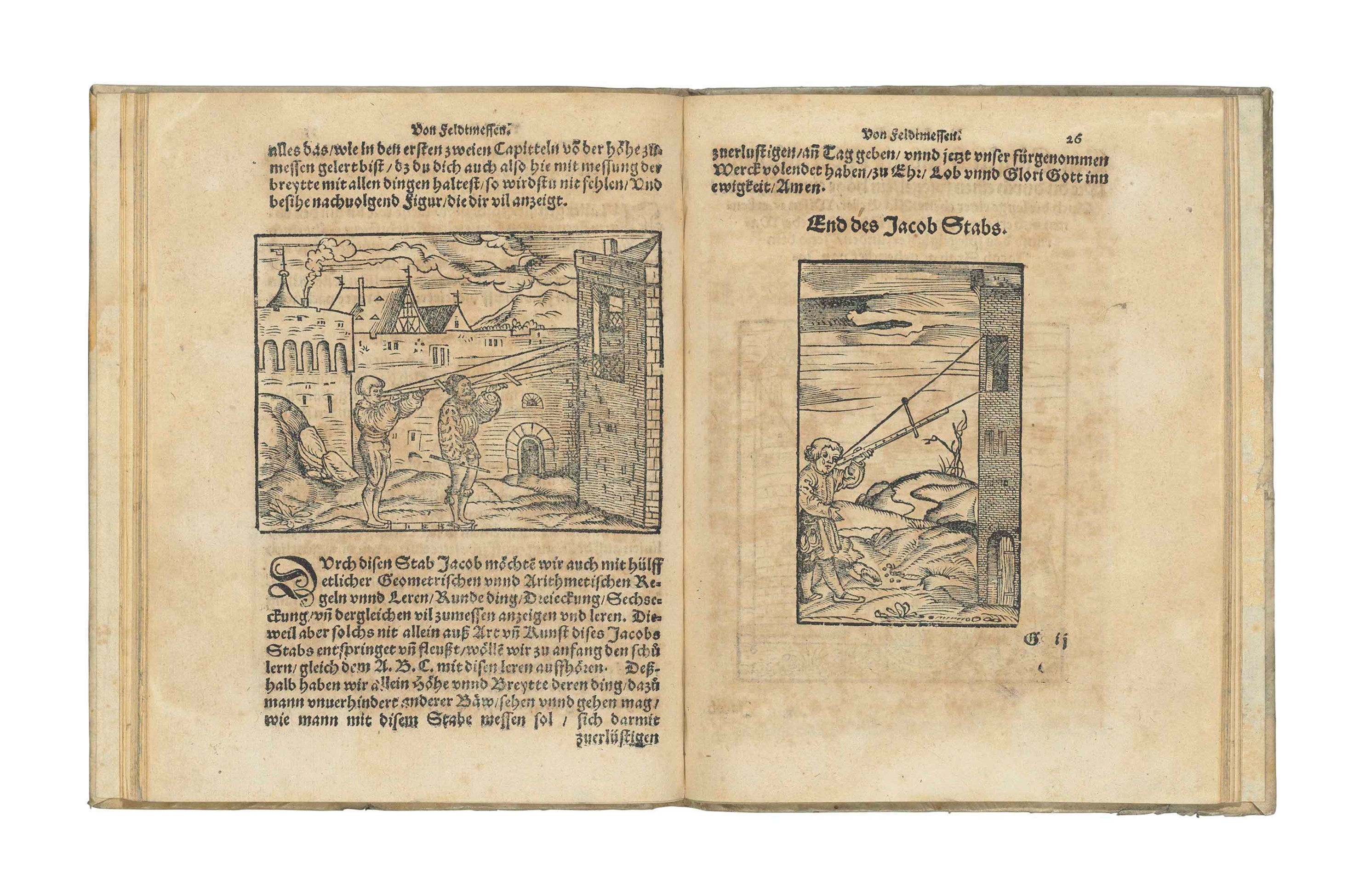 KÖBEL, Jakob (14601533). Geometrei von künstlichem Feldmessen und