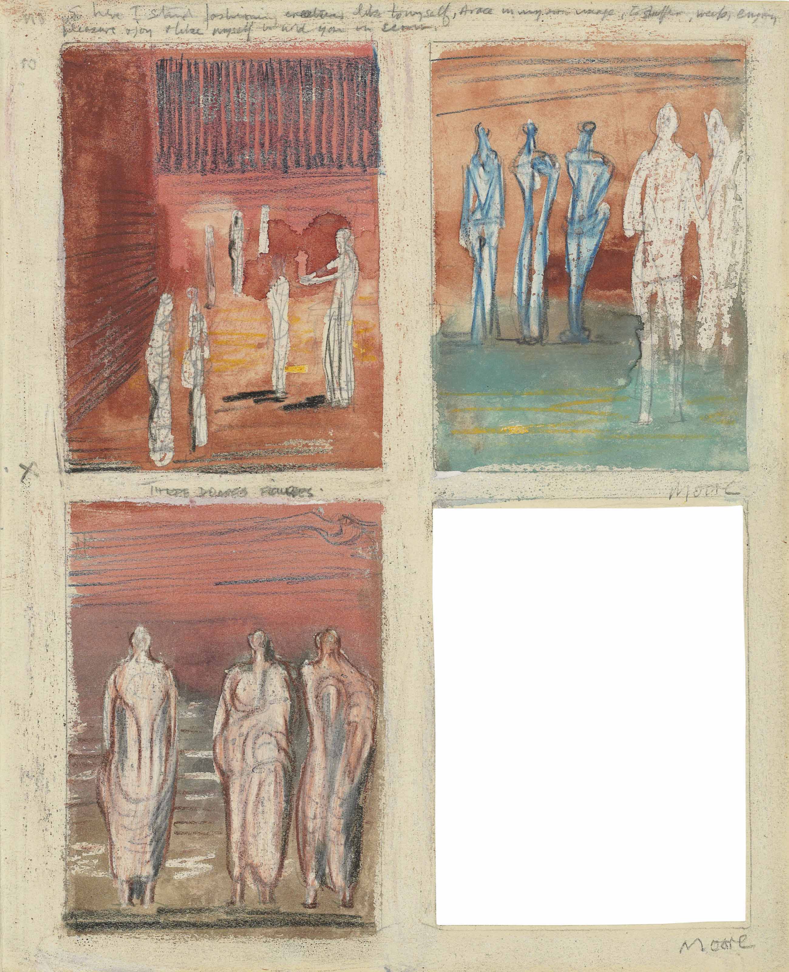 Statues and Draped Figures