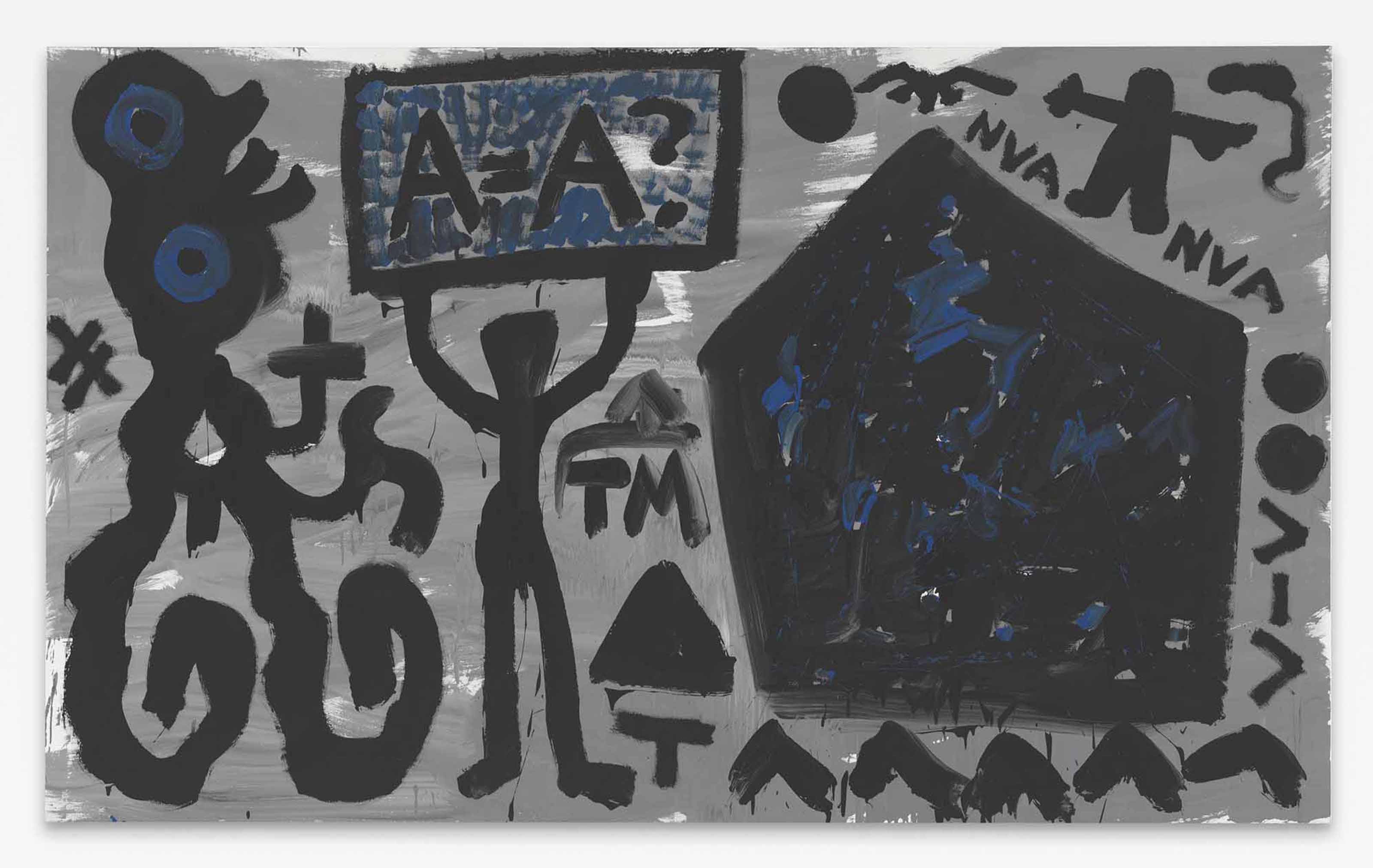A. R. Penck (1939-2017) , Welt des Adlers VI (World of Eagles VI