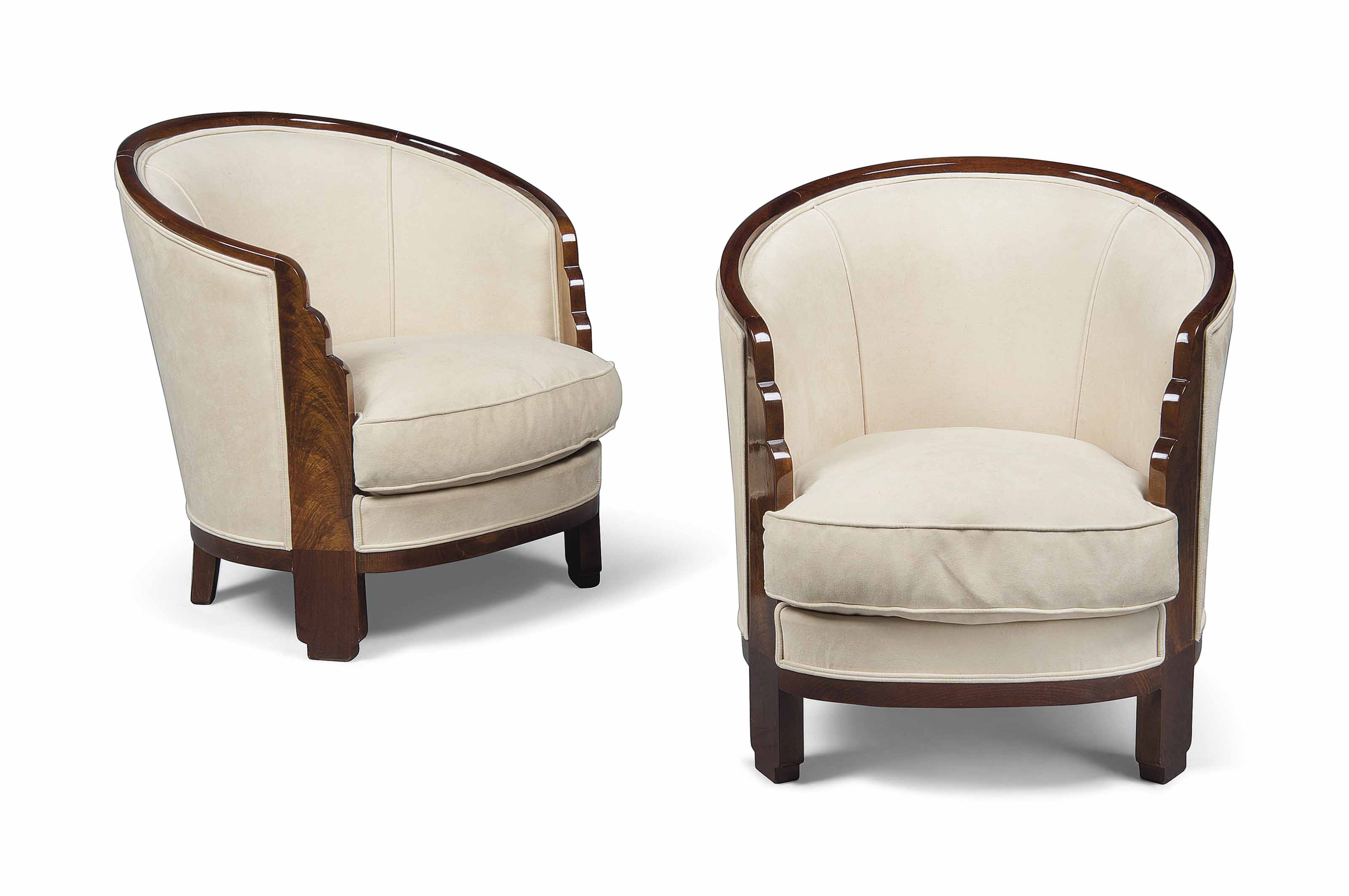 Art deco tub sale chair