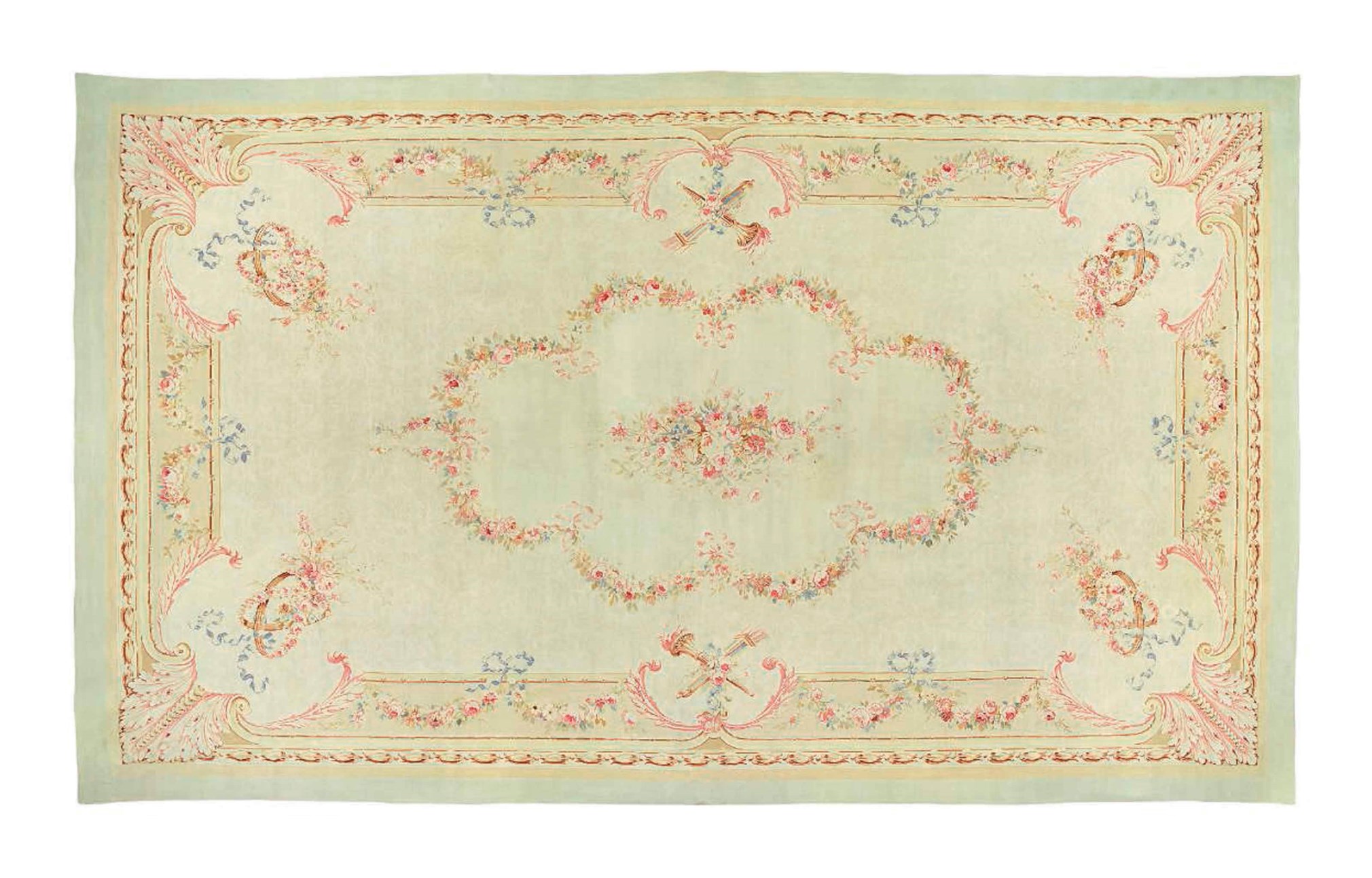 A LARGE AUBUSSON CARPET, FRANCE, LATE 19TH CENTURY Christie's