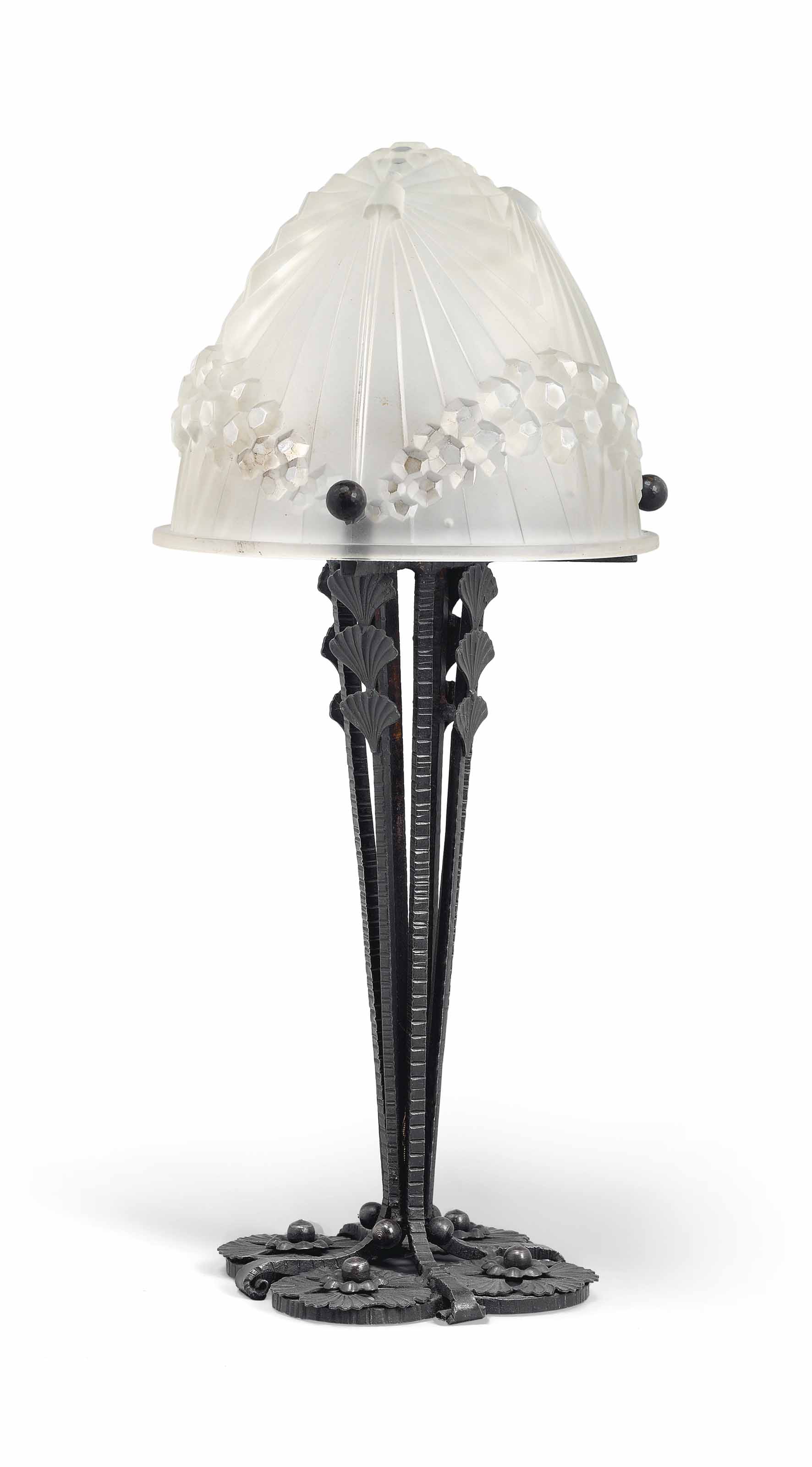 wrought iron desk lamp