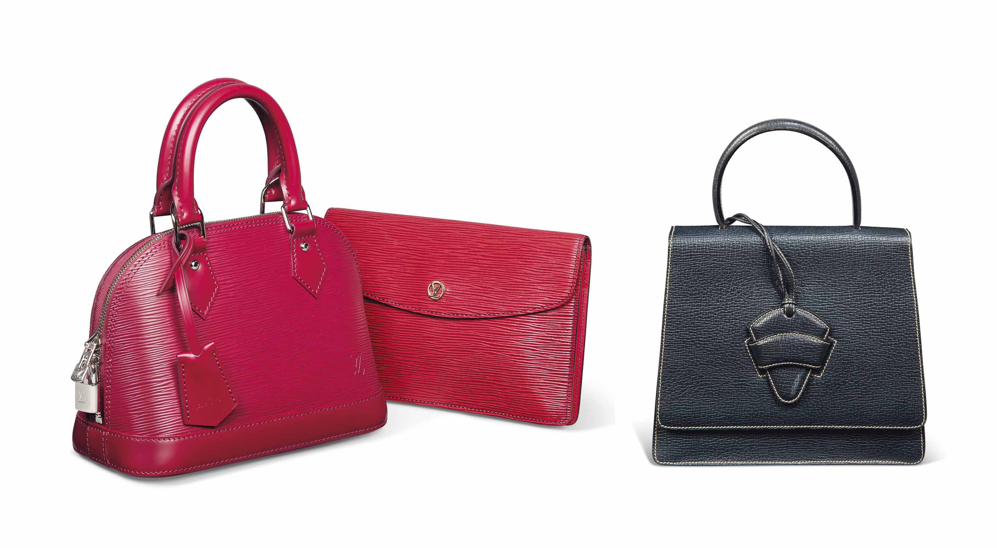 raspberry clutch bag