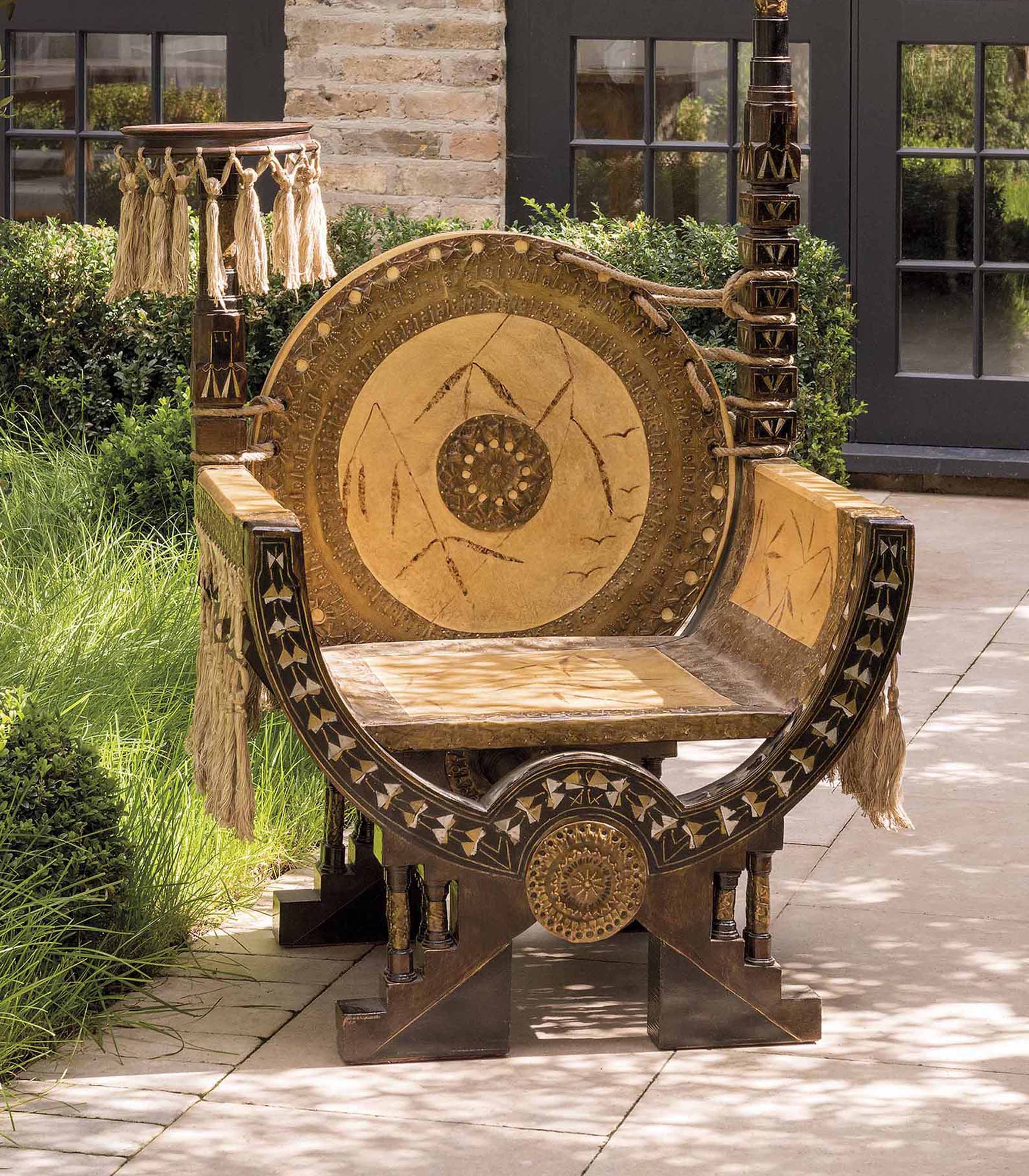Carlo bugatti shop throne chair