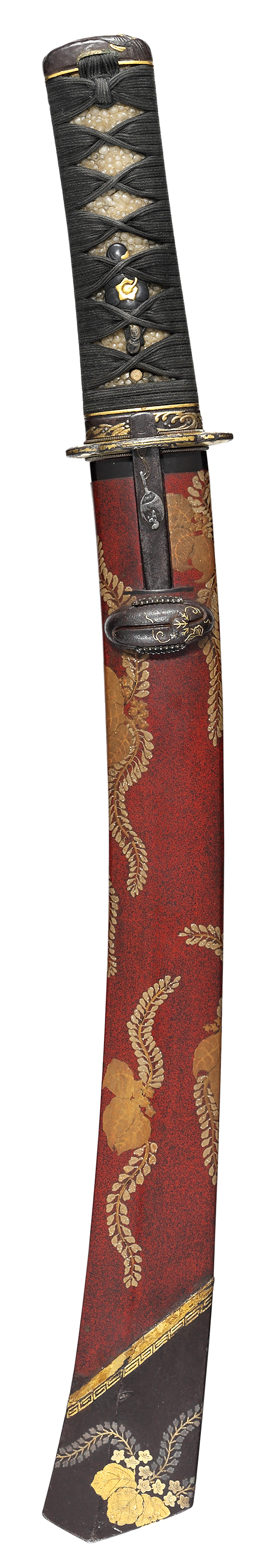 A WAKIZASHI IN AN EXOTIC KOSHIRAE, EDO PERIOD (18TH - 19TH CENTURY