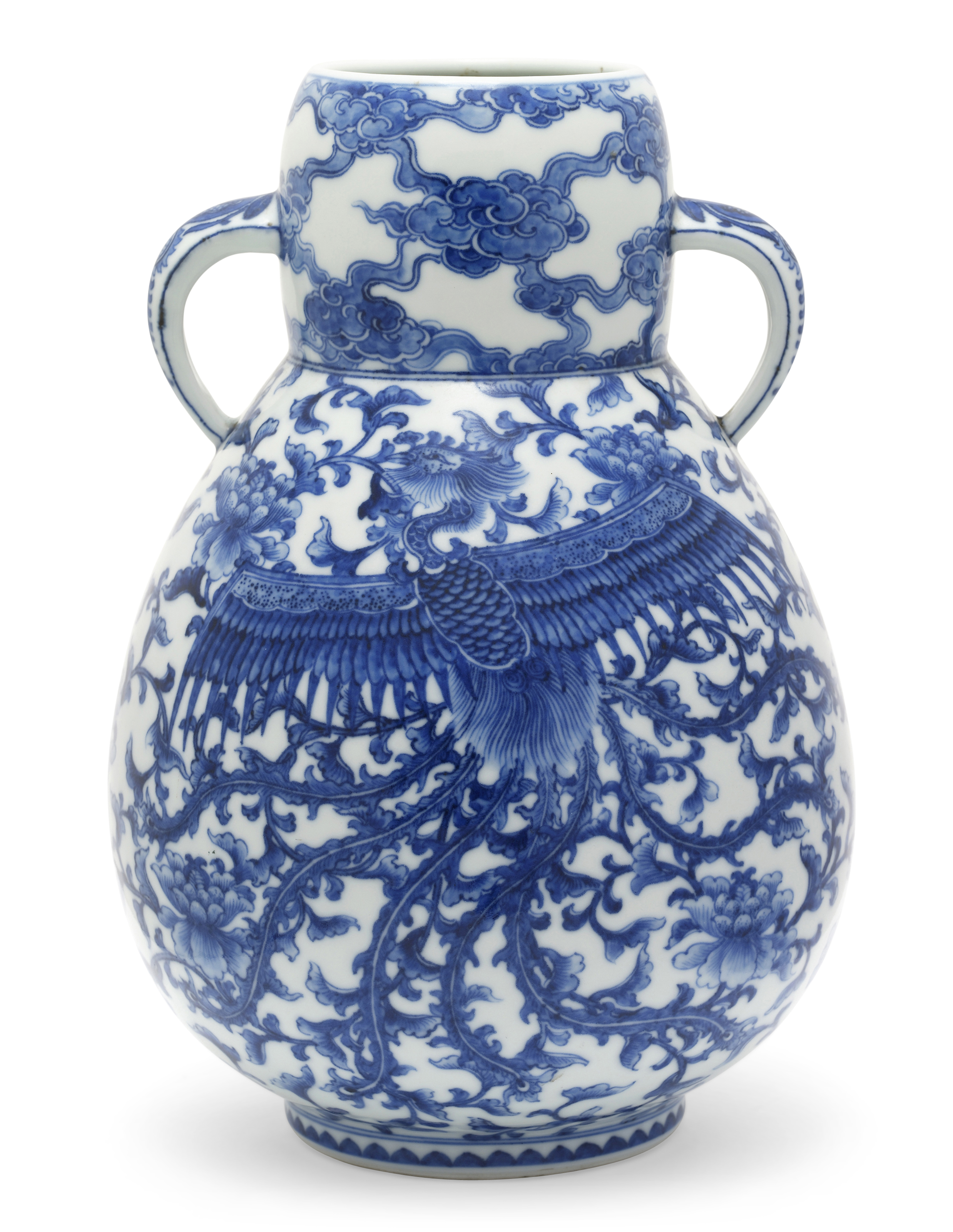 A MAKUZU KOZAN CELADON VASE, SIGNED MAKUZU (MAKUZU KOZAN II, 1859
