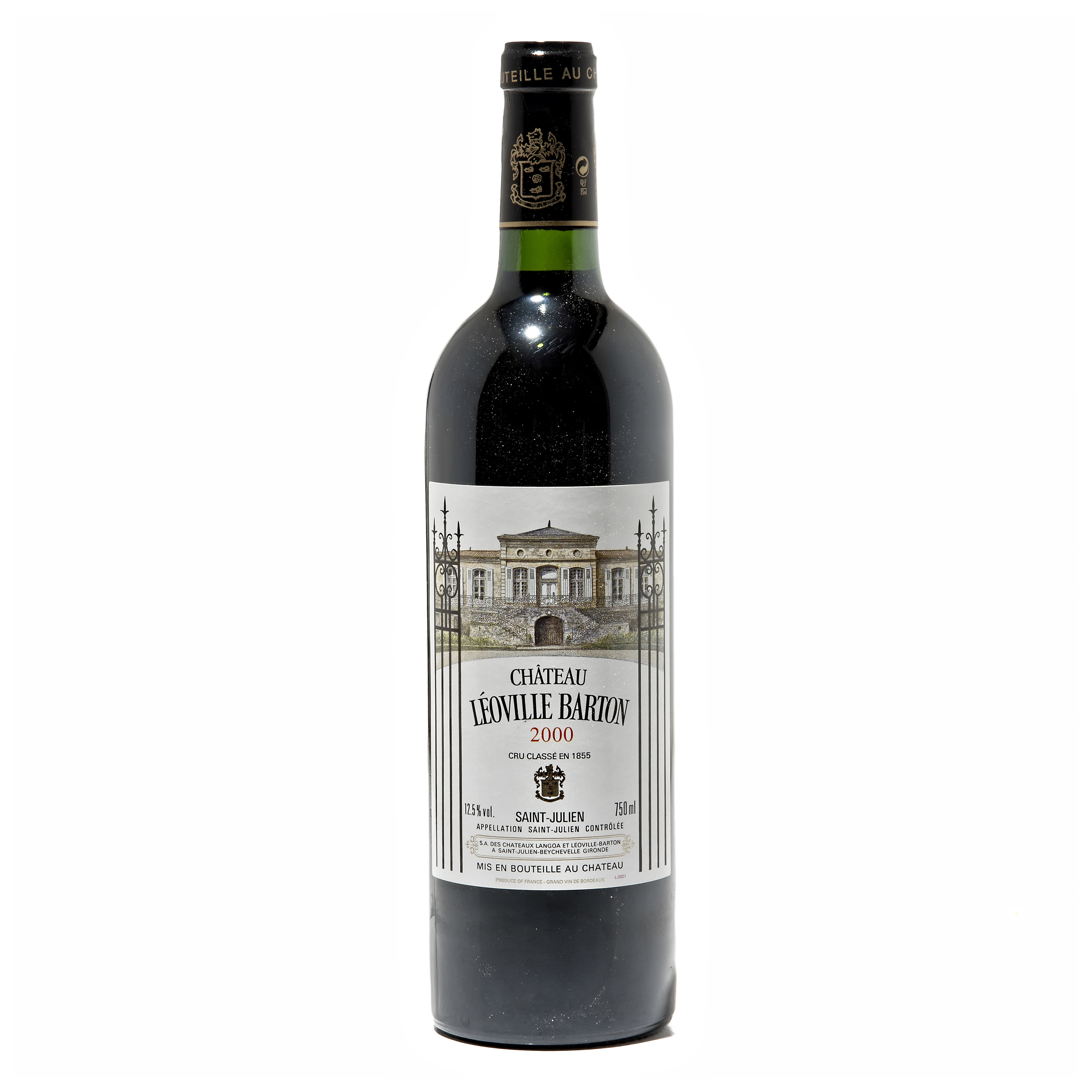 Château LéovilleBarton 2000, SaintJulien, 2ème cru classé Christie’s