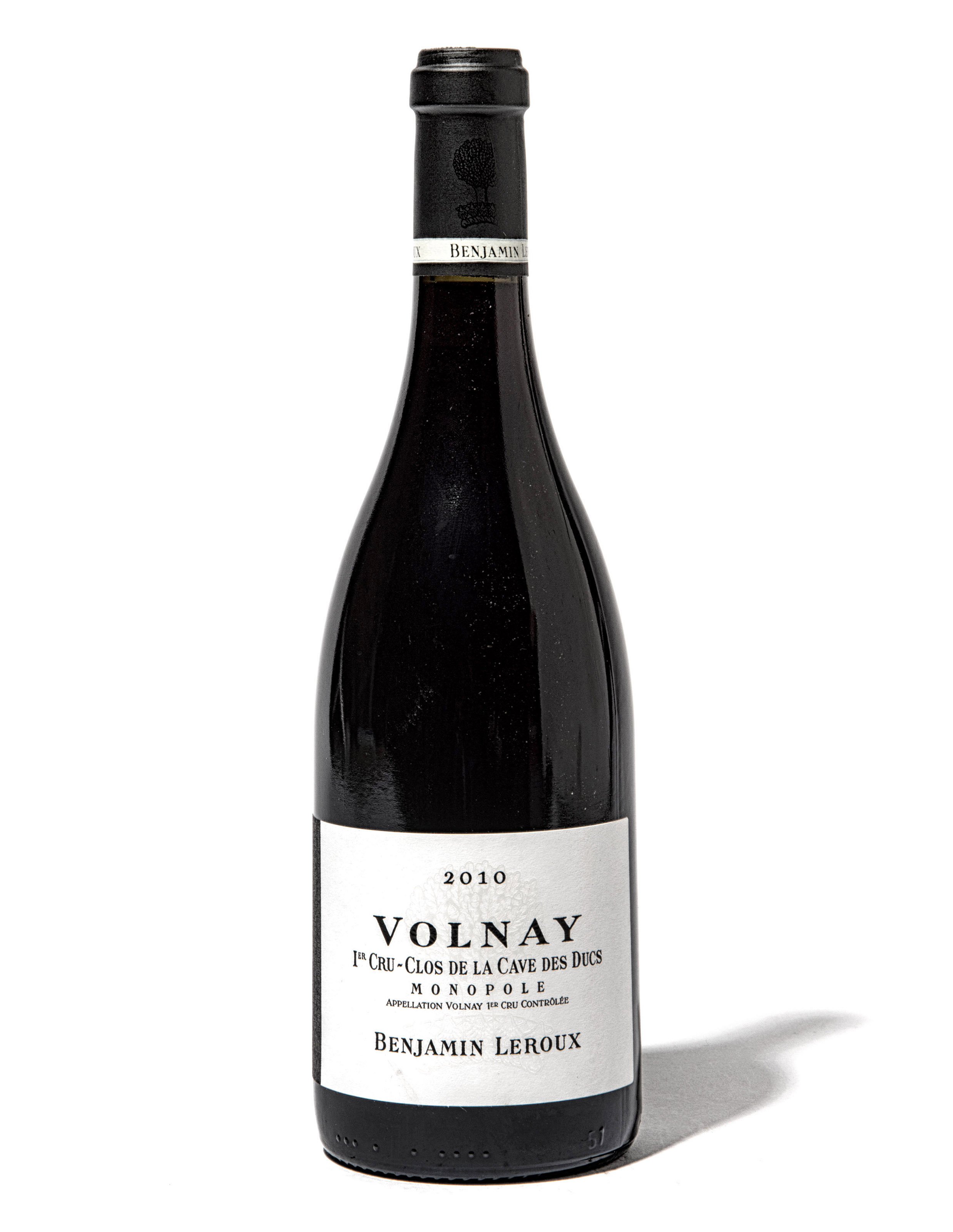 Benjamin Leroux, Volnay Clos de la Cave des Ducs 2010, 1er Cru, Côte de ...