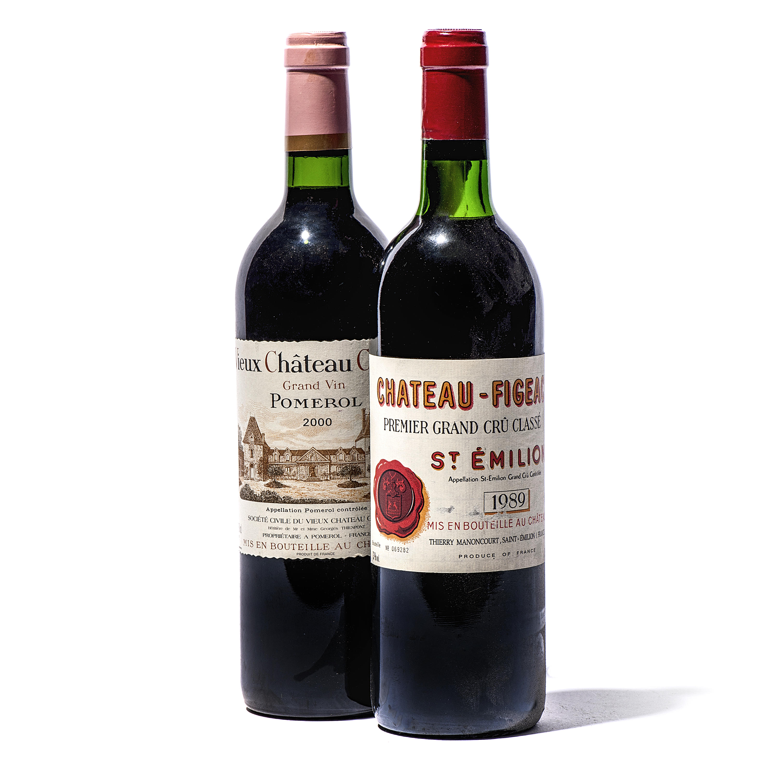 Châteaux Figeac 1989 and Vieux-Château-Certan 2000, | Christie's