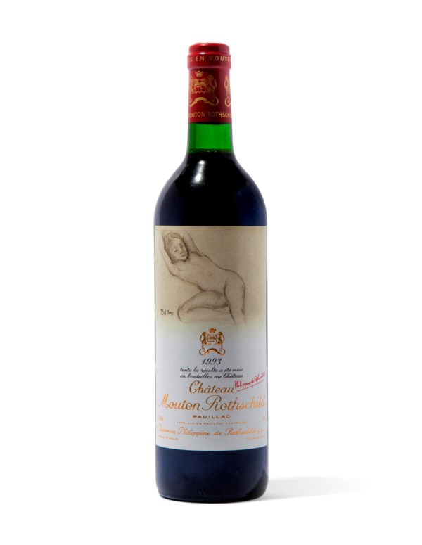 Château MoutonRothschild 1993, Pauillac, 1er cru classé Christie’s
