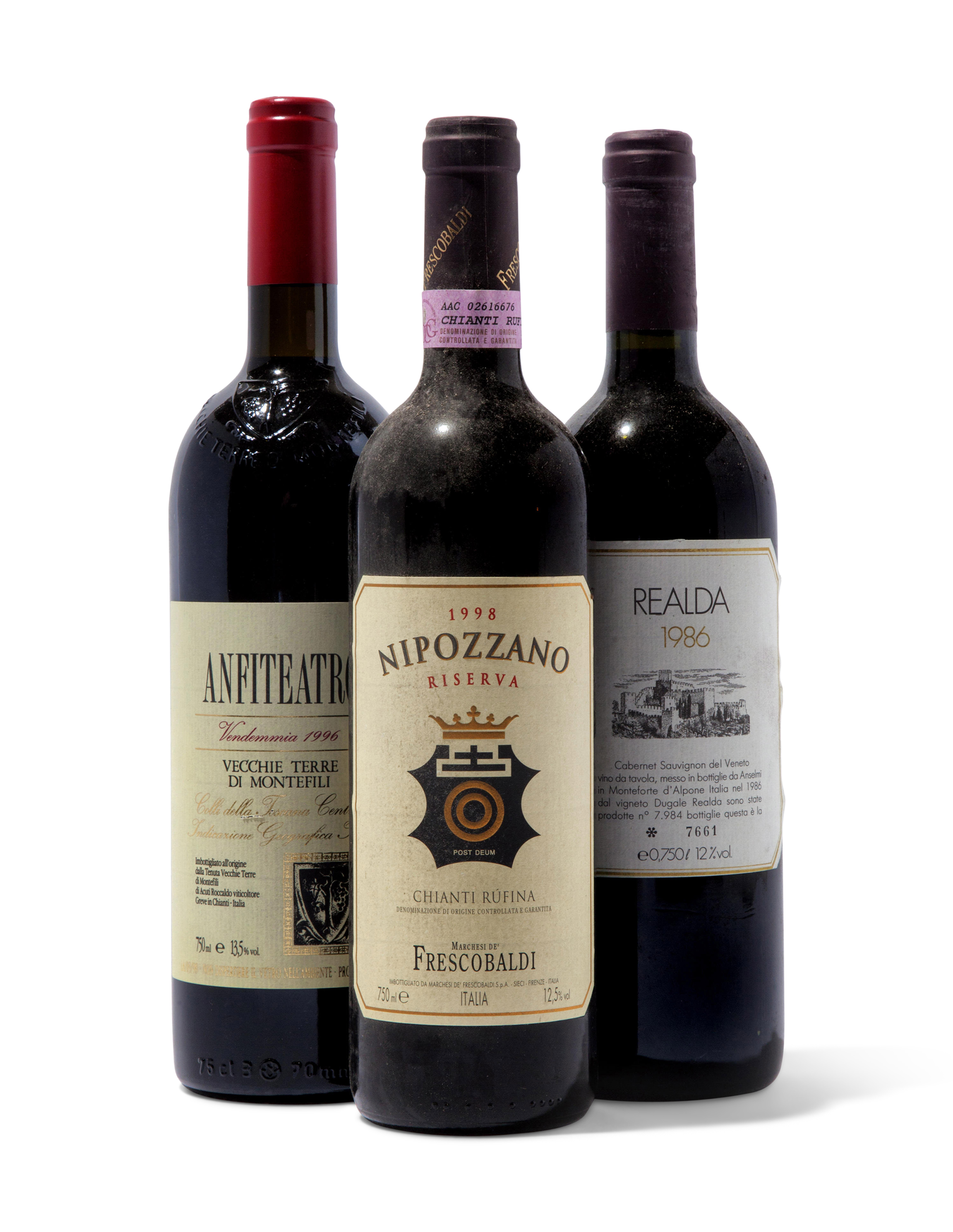 Mixed Italian Red Wines Christie s