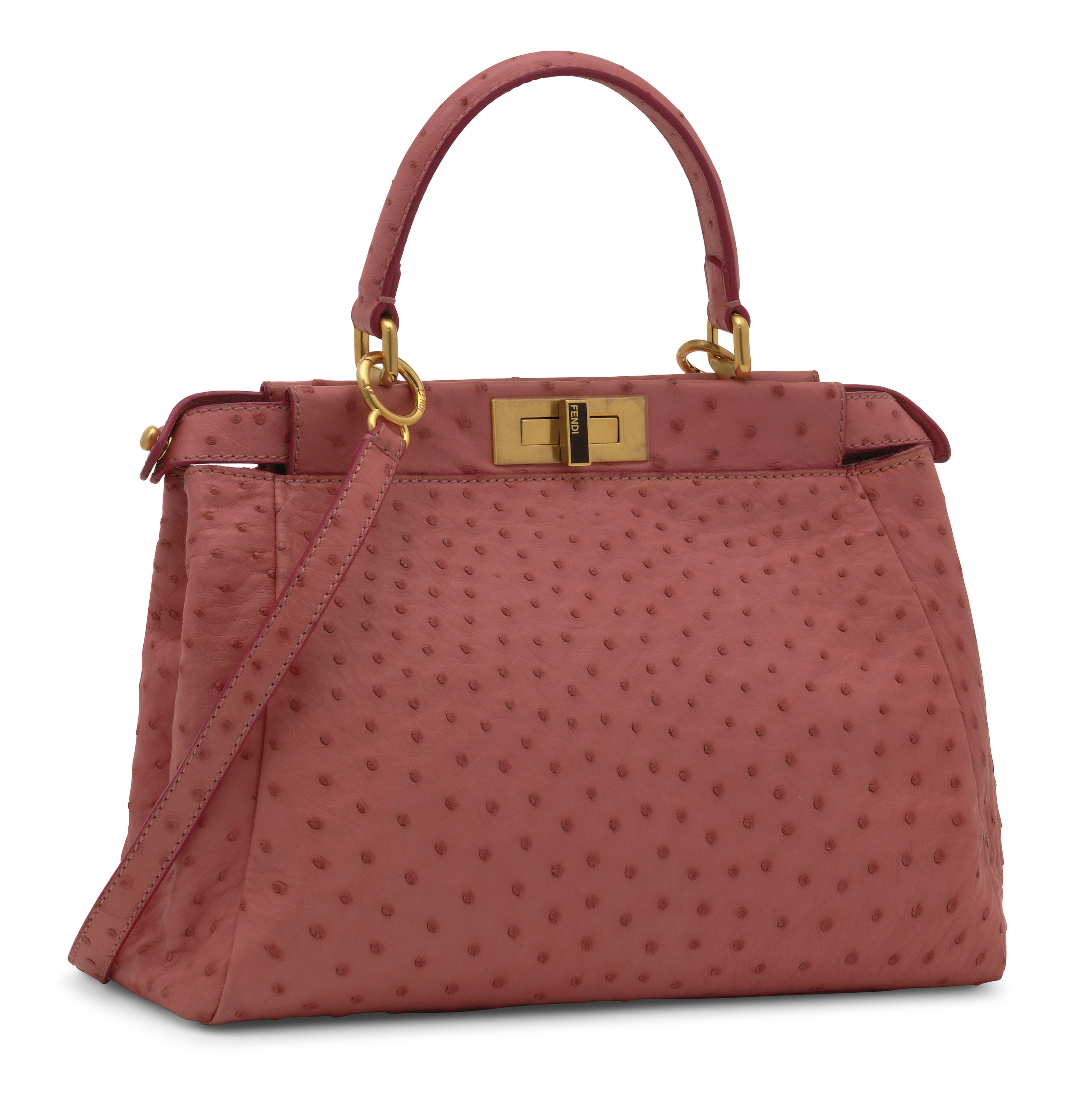 fendi ostrich bag