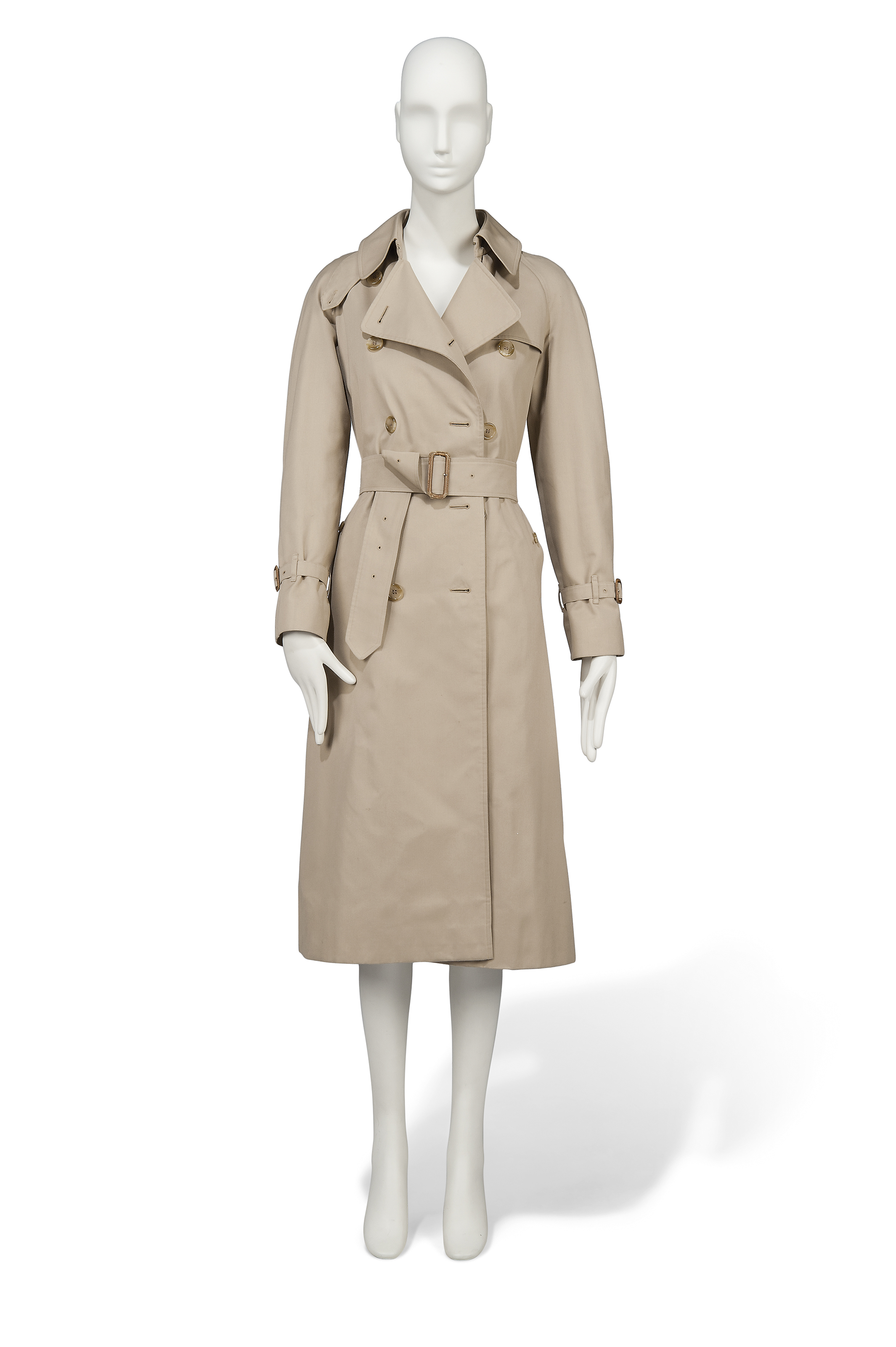 Three quarter length trench on sale coat