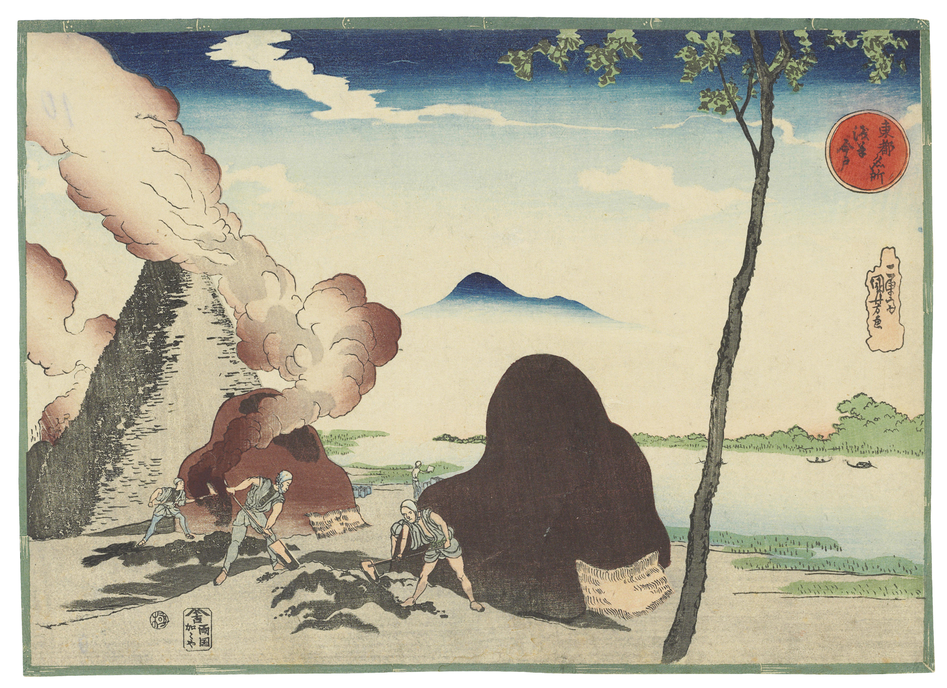 Kuniyoshi - Azuma Bunko - Shunga - Ukiyoe Gallery SHUKADO