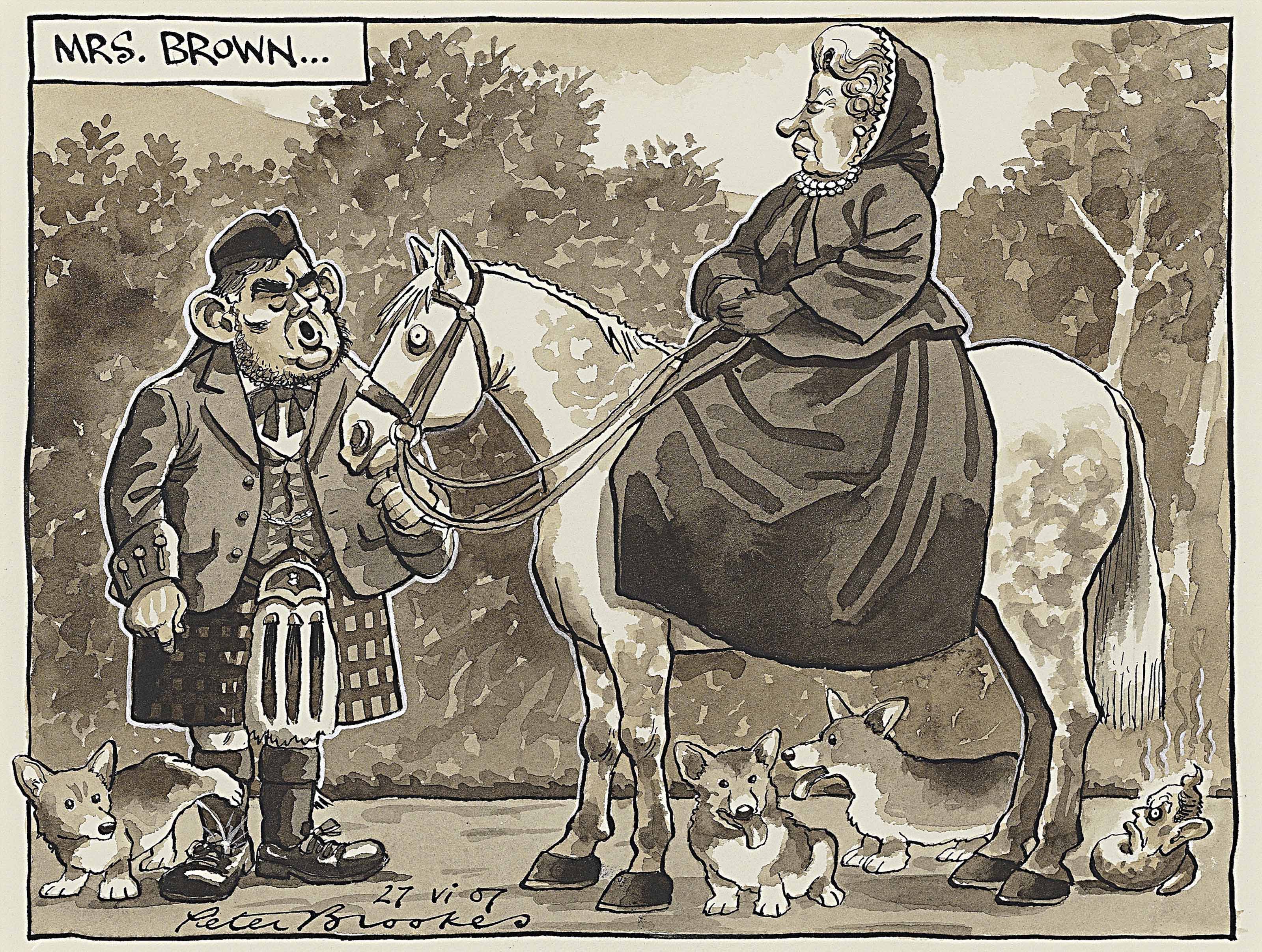 Peter Brookes (b. 1943)