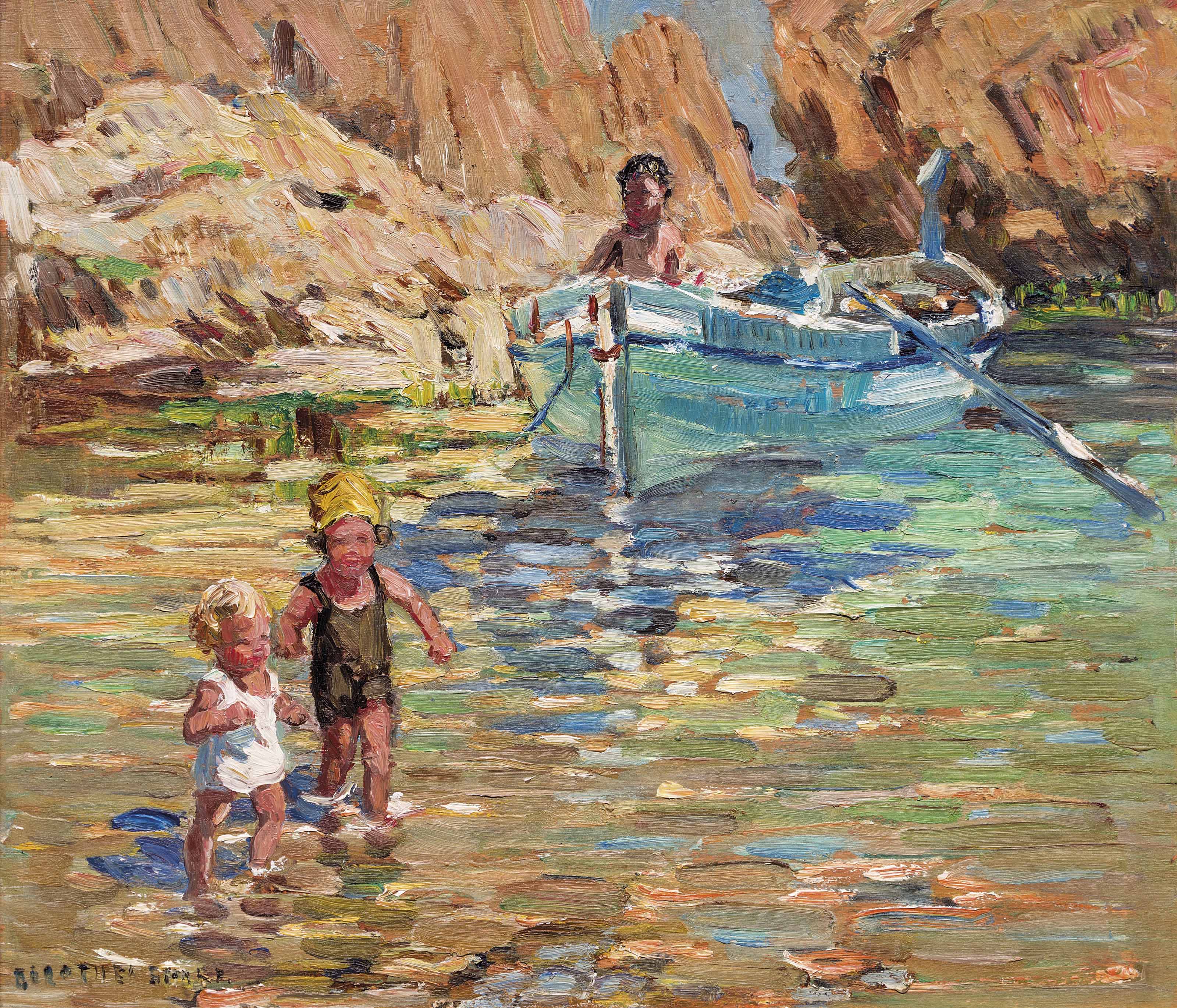 Dorothea Sharp R B A 1874 1955 In Cornwall 20th Century