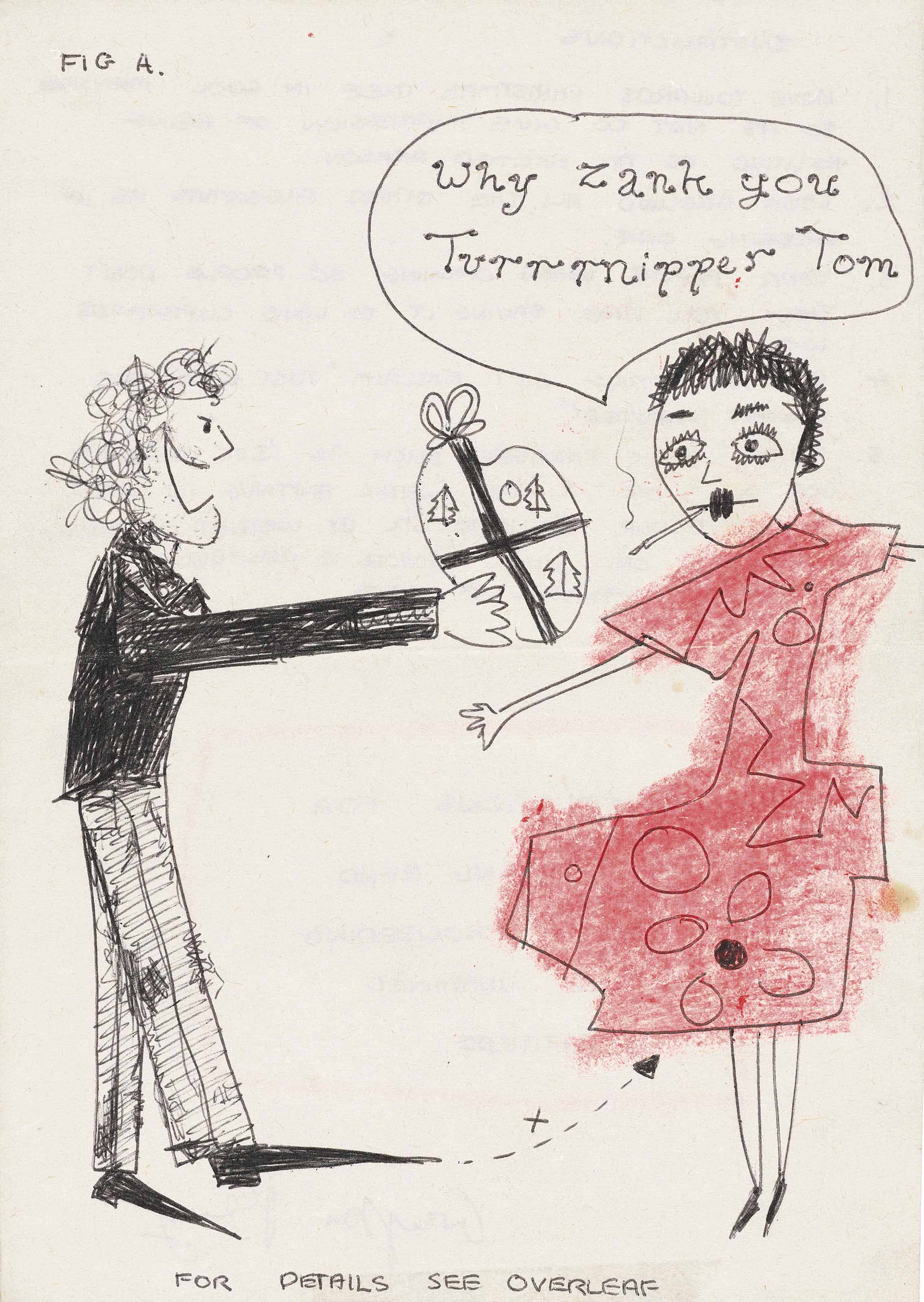 Catalog image of Christmas 1978 (self-portrait)