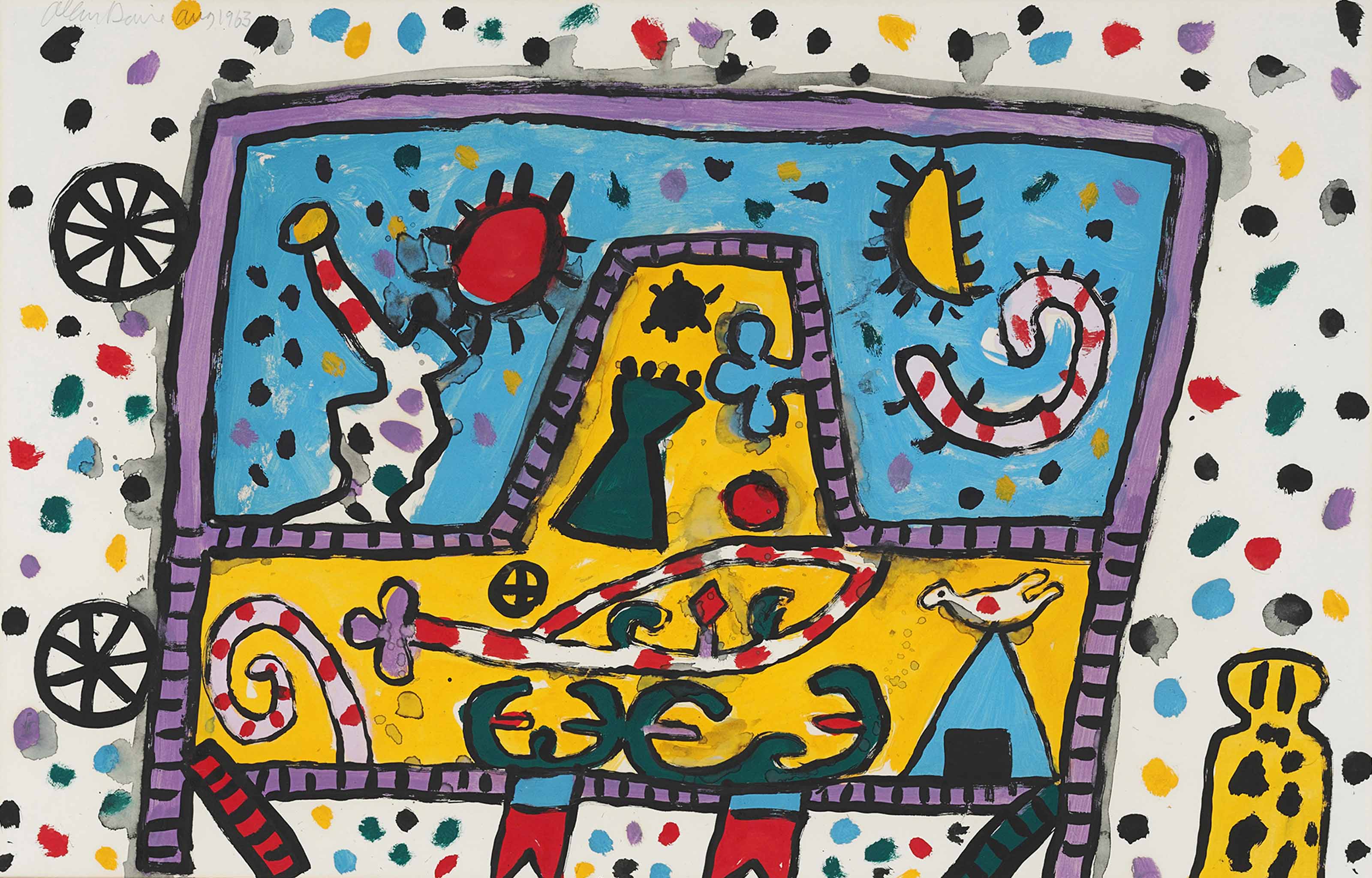 ALAN DAVIE, R.A. (19202014), Palace of the sun and moon Christie’s