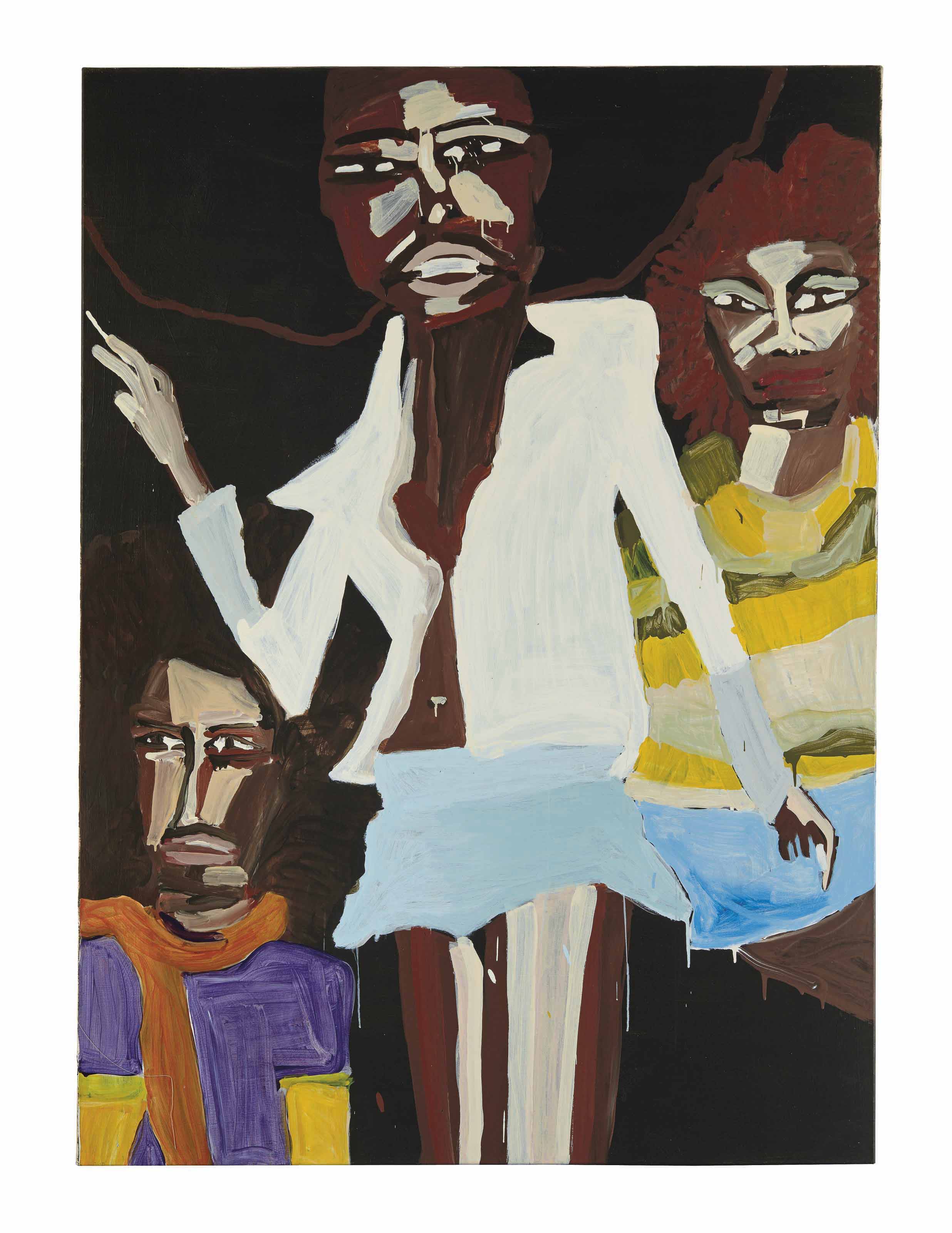 Katherine Bernhardt (B.1975) , Dance Party Christie's