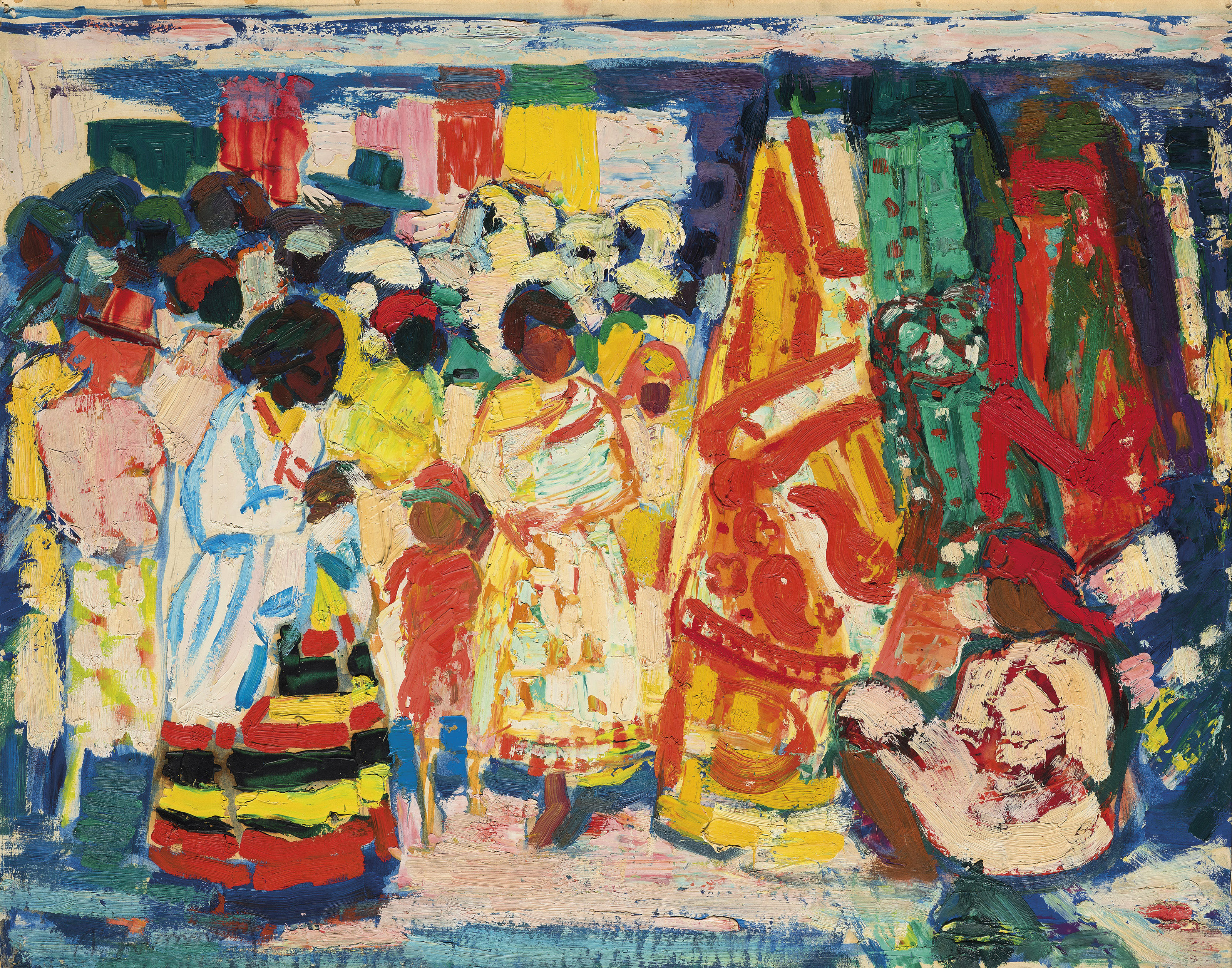 Catalog image of Marché aux étoffes, Tananarive