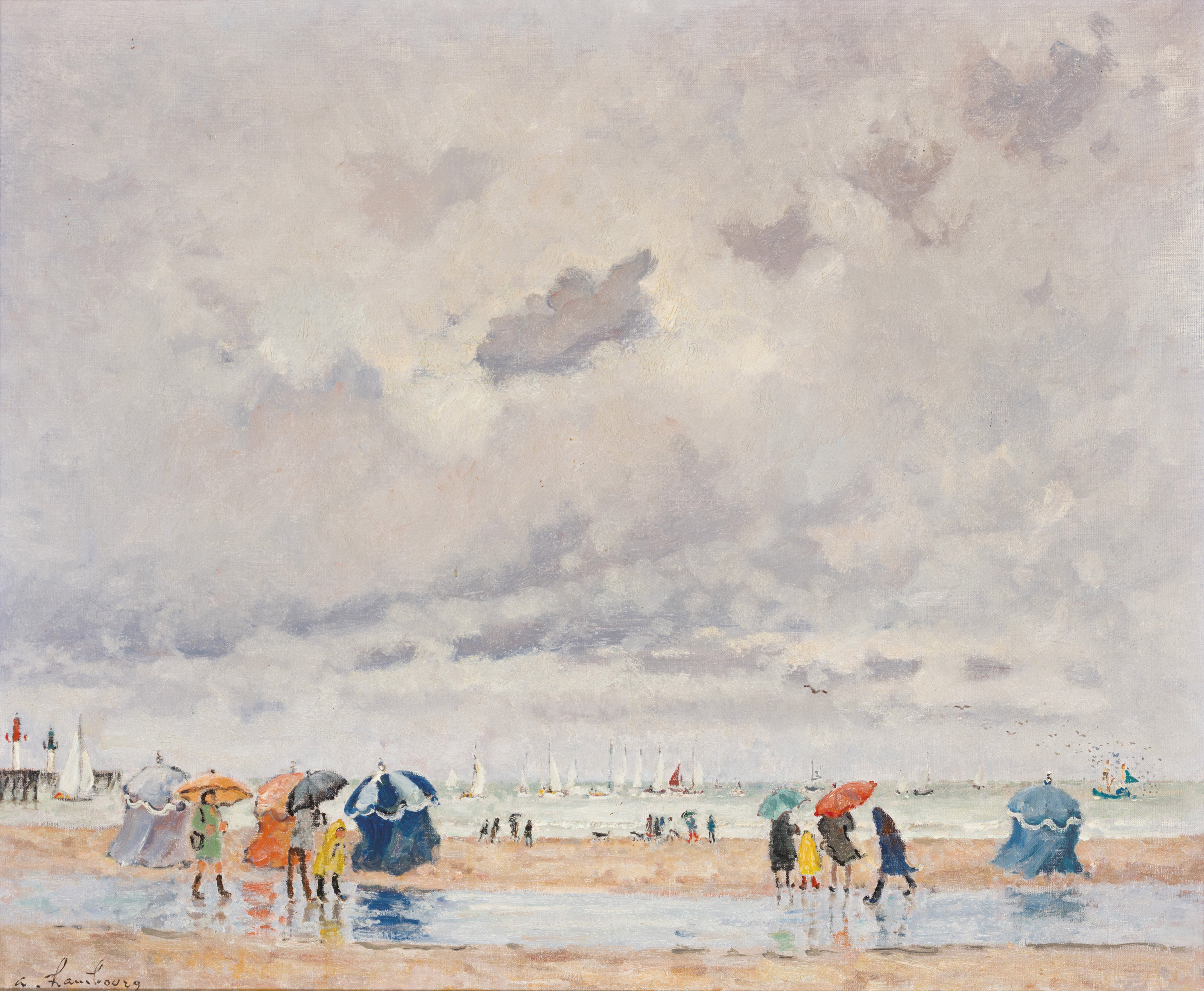 Catalog image of Temps pluvieux, à Trouville