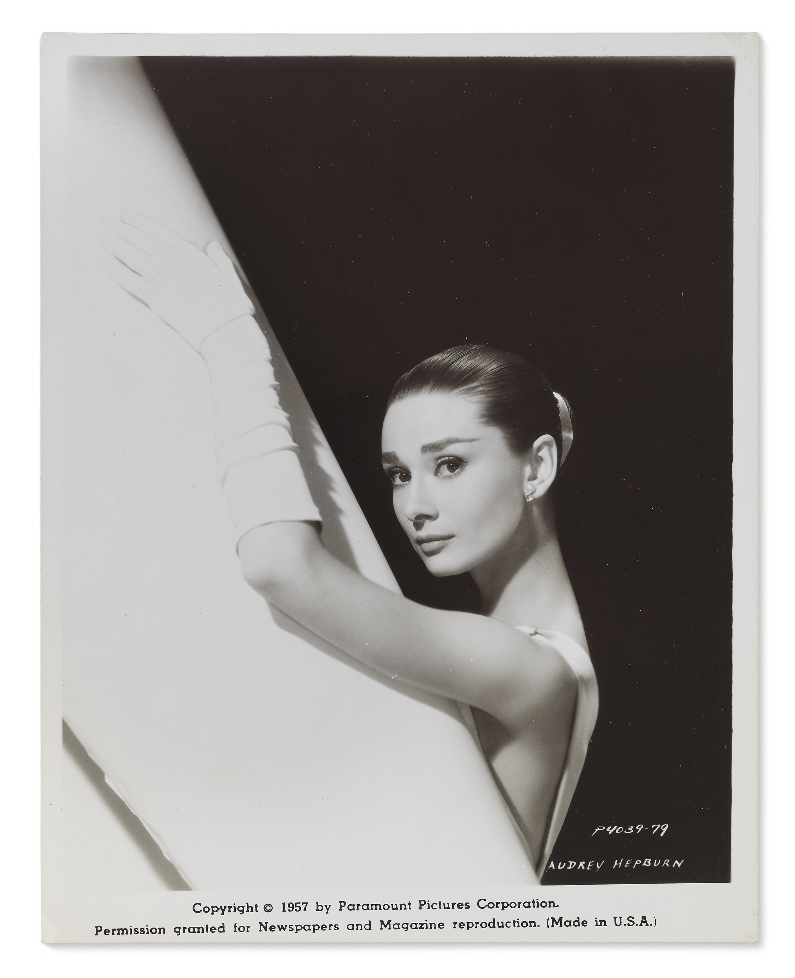 FUNNY FACE, 1957, Audrey Hepburn for the 1957 Paramount production
