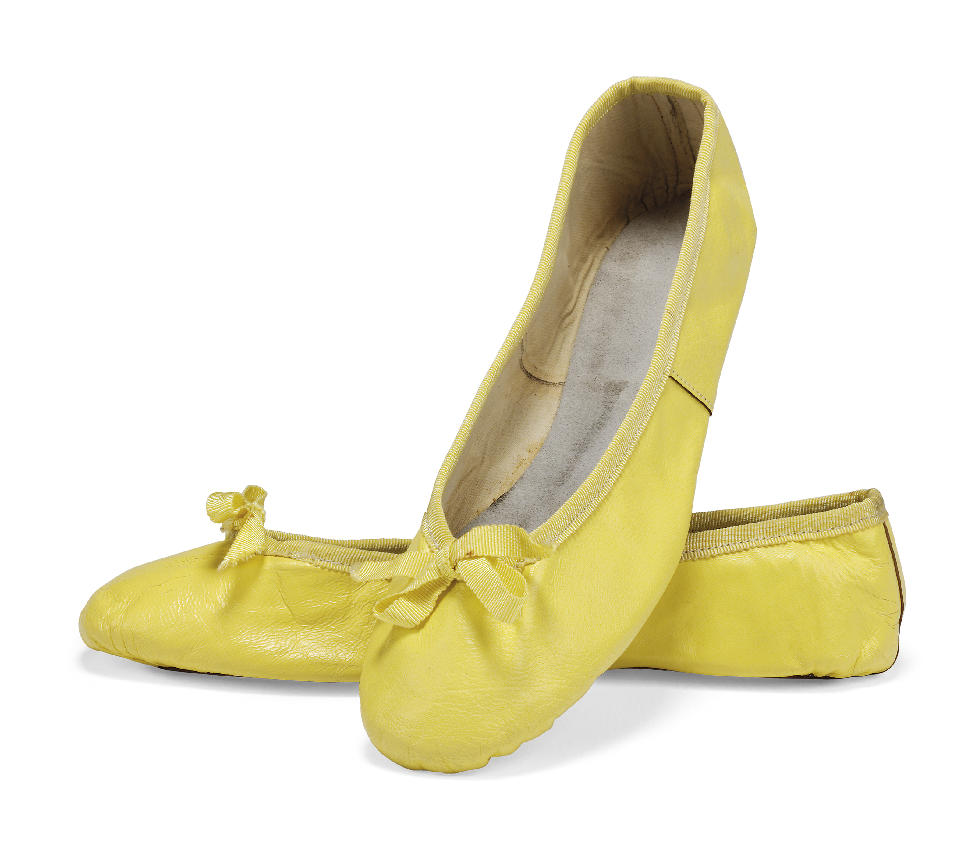 yellow ballet pumps