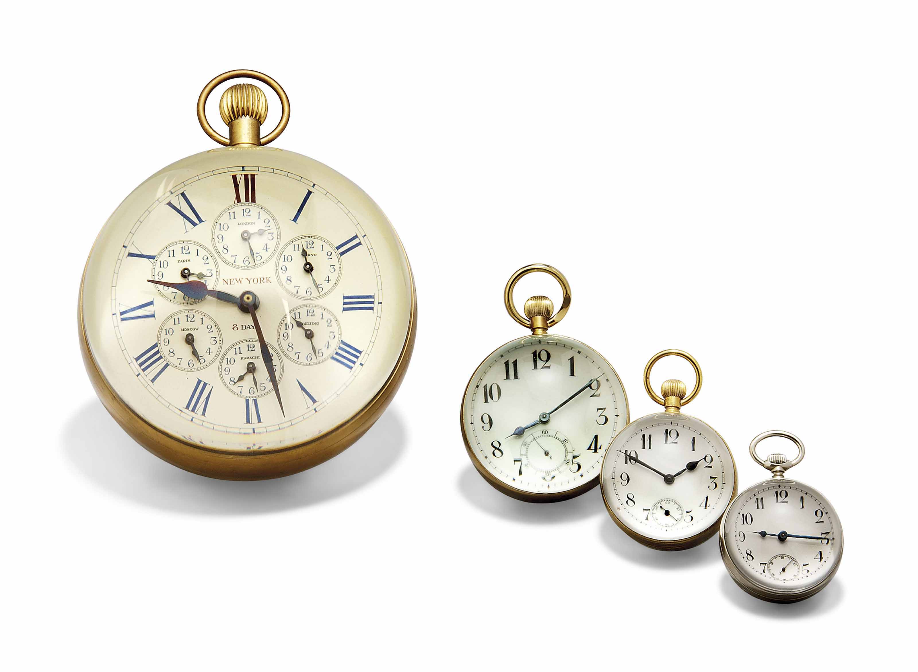 A Giant Glass And Brass World Time Ball Desk Clock This handsome desk clock was produced by one of the world's oldest clock makers, the hermle clock company of germany. brass world time ball desk clock