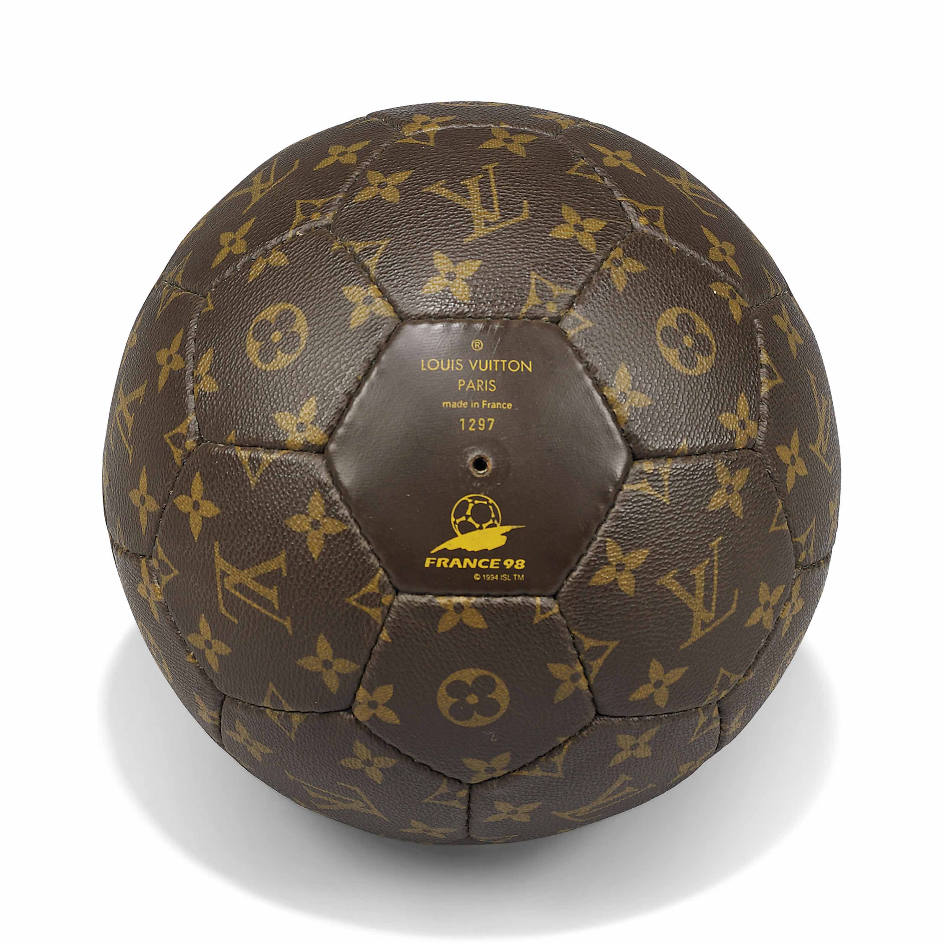A Limited Edition Monogram Canvas 1998 France World Cup Football