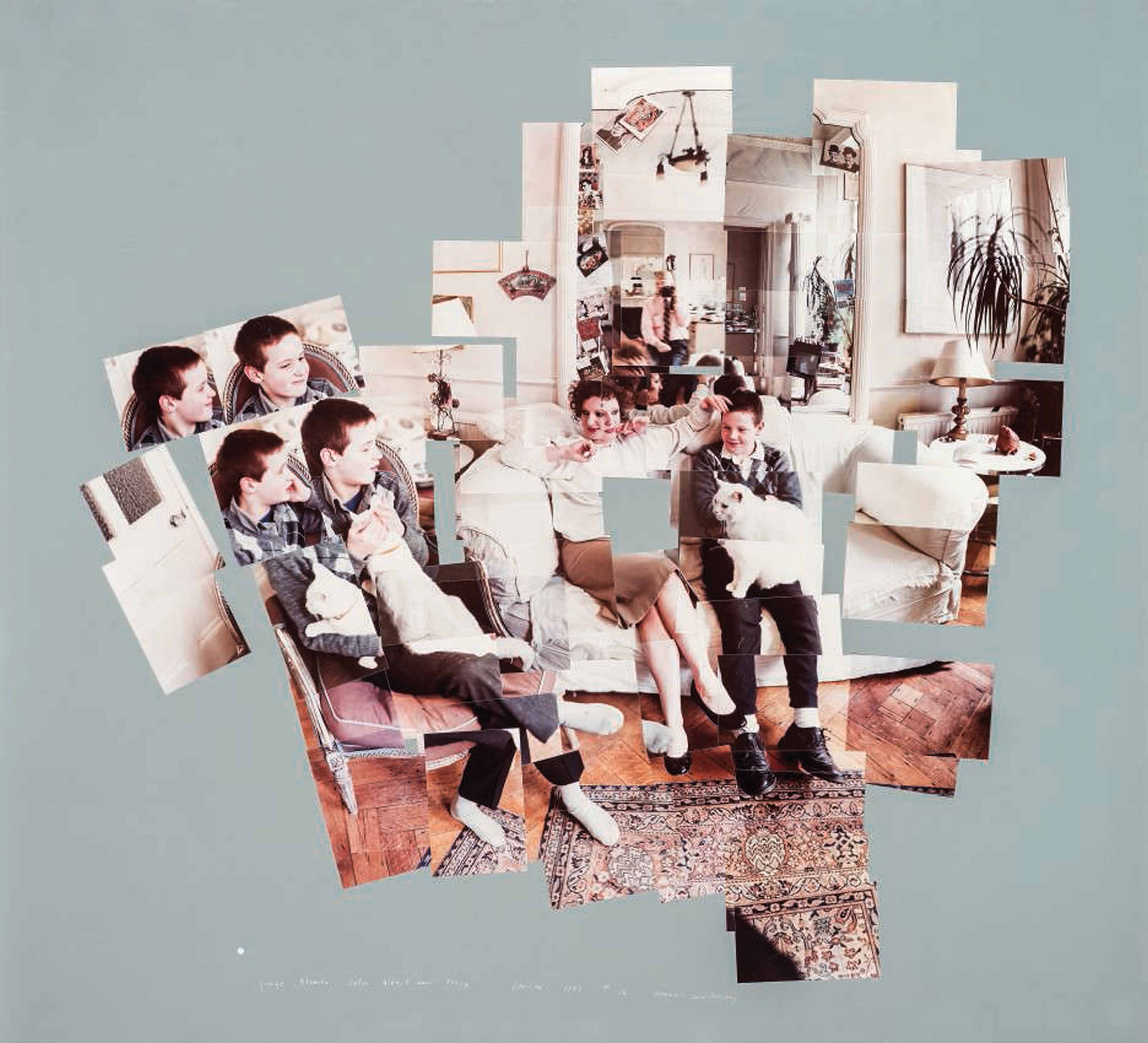 George, Blanche, Celia, Albert and Percy, London, 1983