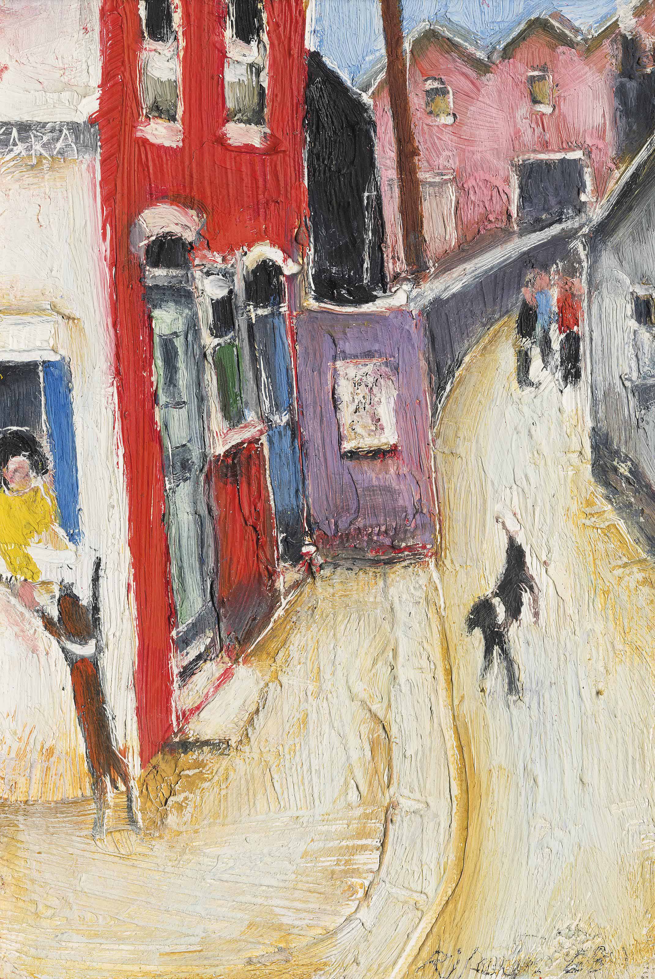 Harold Riley (b. 1934) , The Red House Christie's