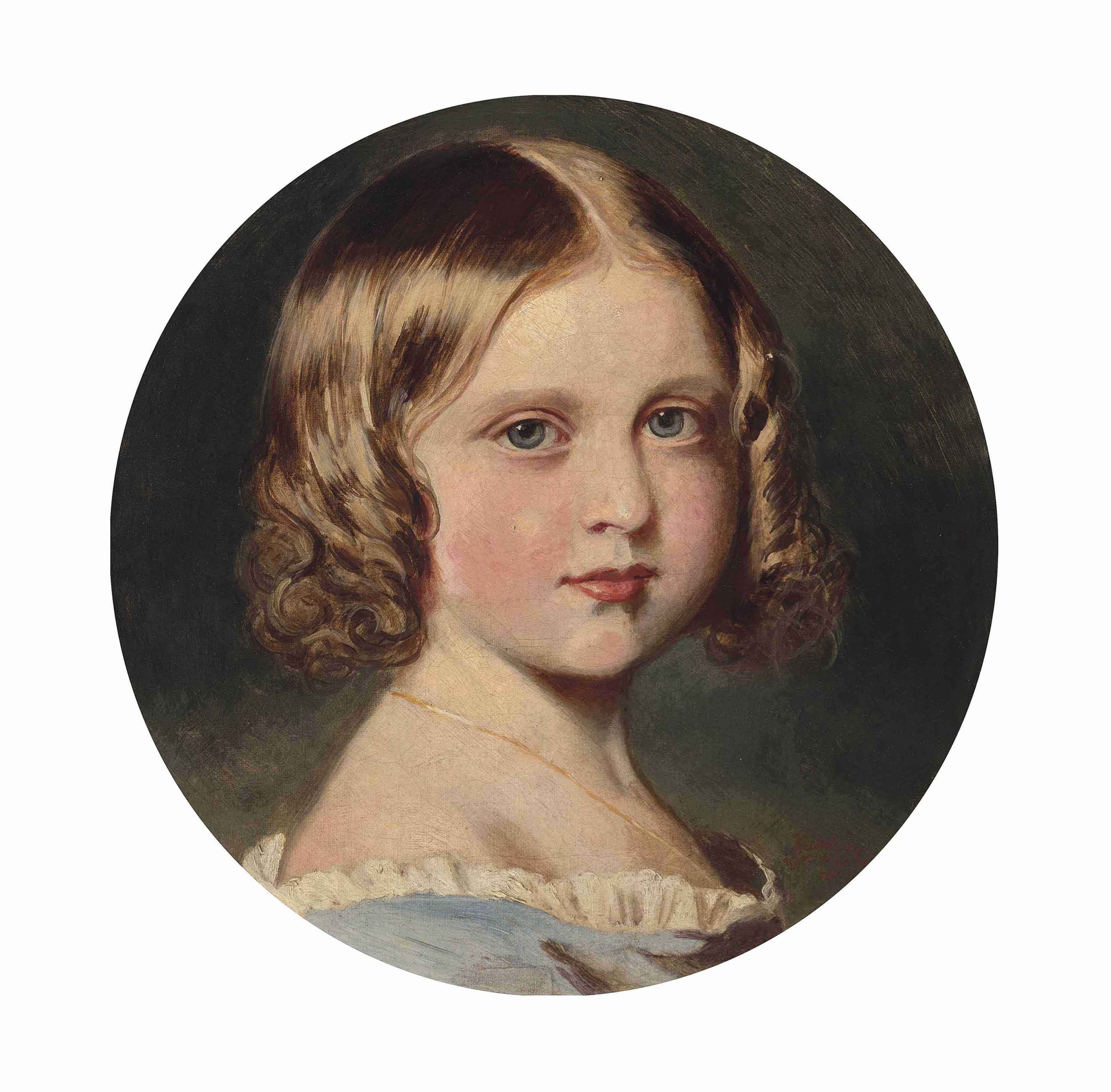 Queen Victoria 1819 1901 After Franz Xavier Winterhalter