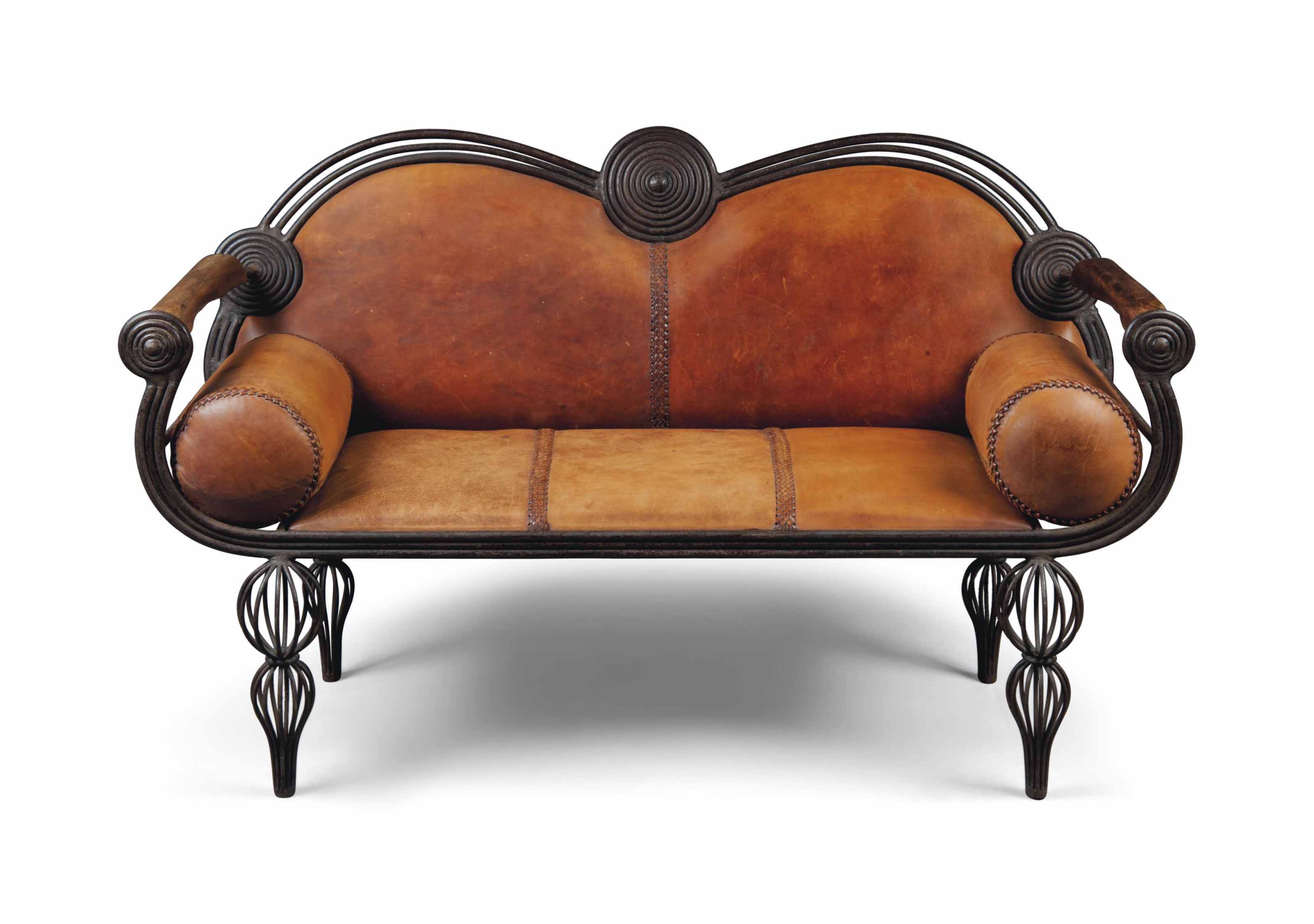 A Spanish Wrought Iron Sofa Mid 20th Century Sofa Furniture