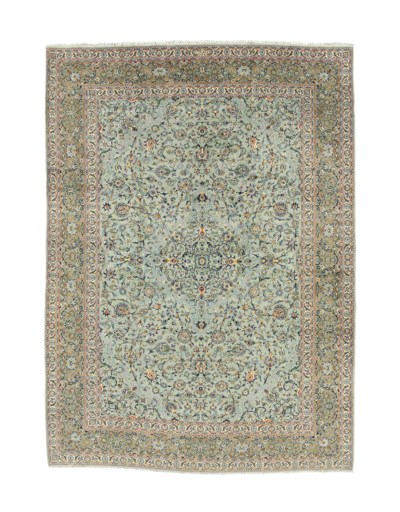 A SIGNED KASHAN CARPET , CENTRAL PERSIA, MID 20TH CENTURY | Christie's