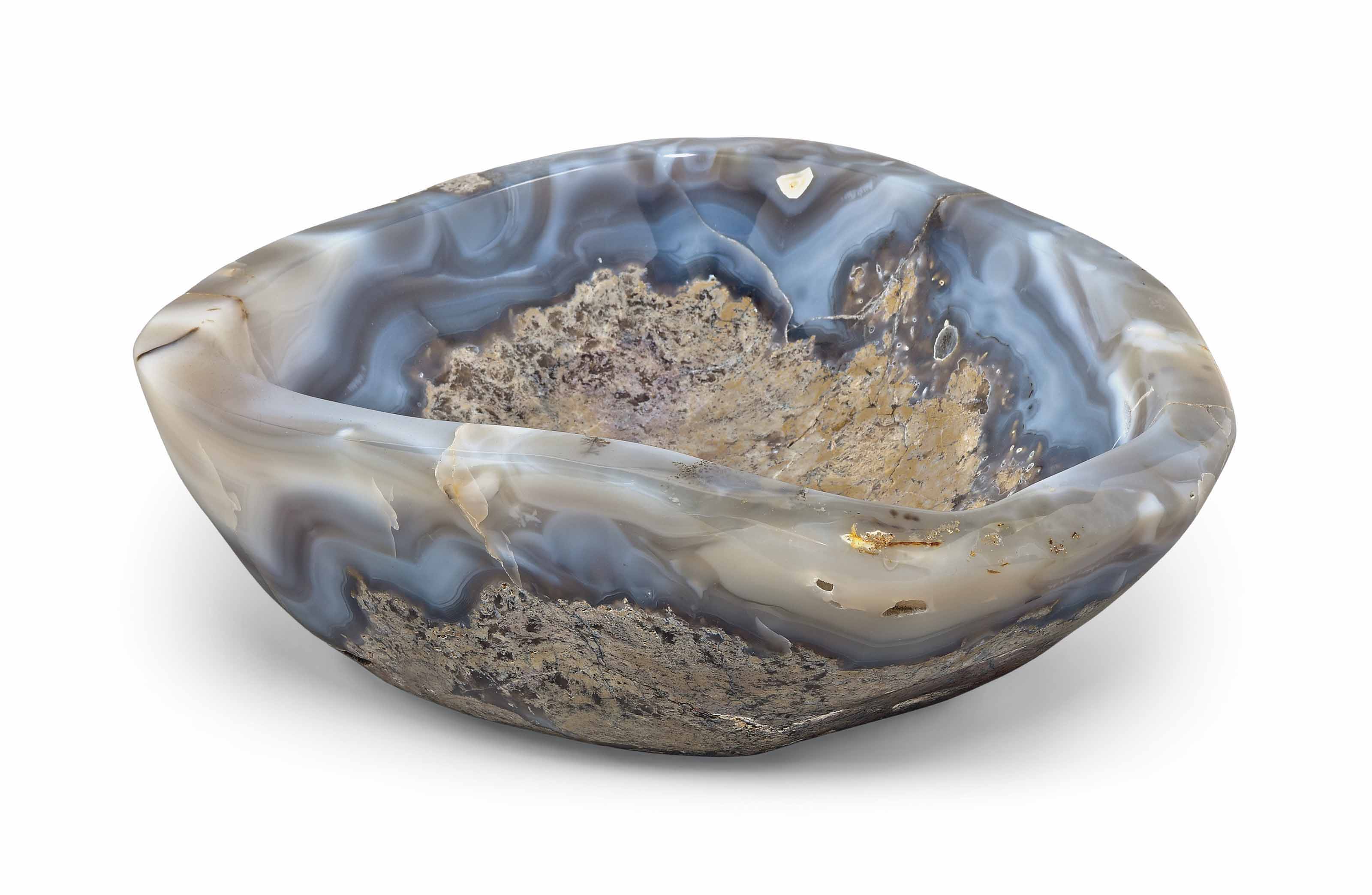 A LARGE AGATE BOWL Christie's
