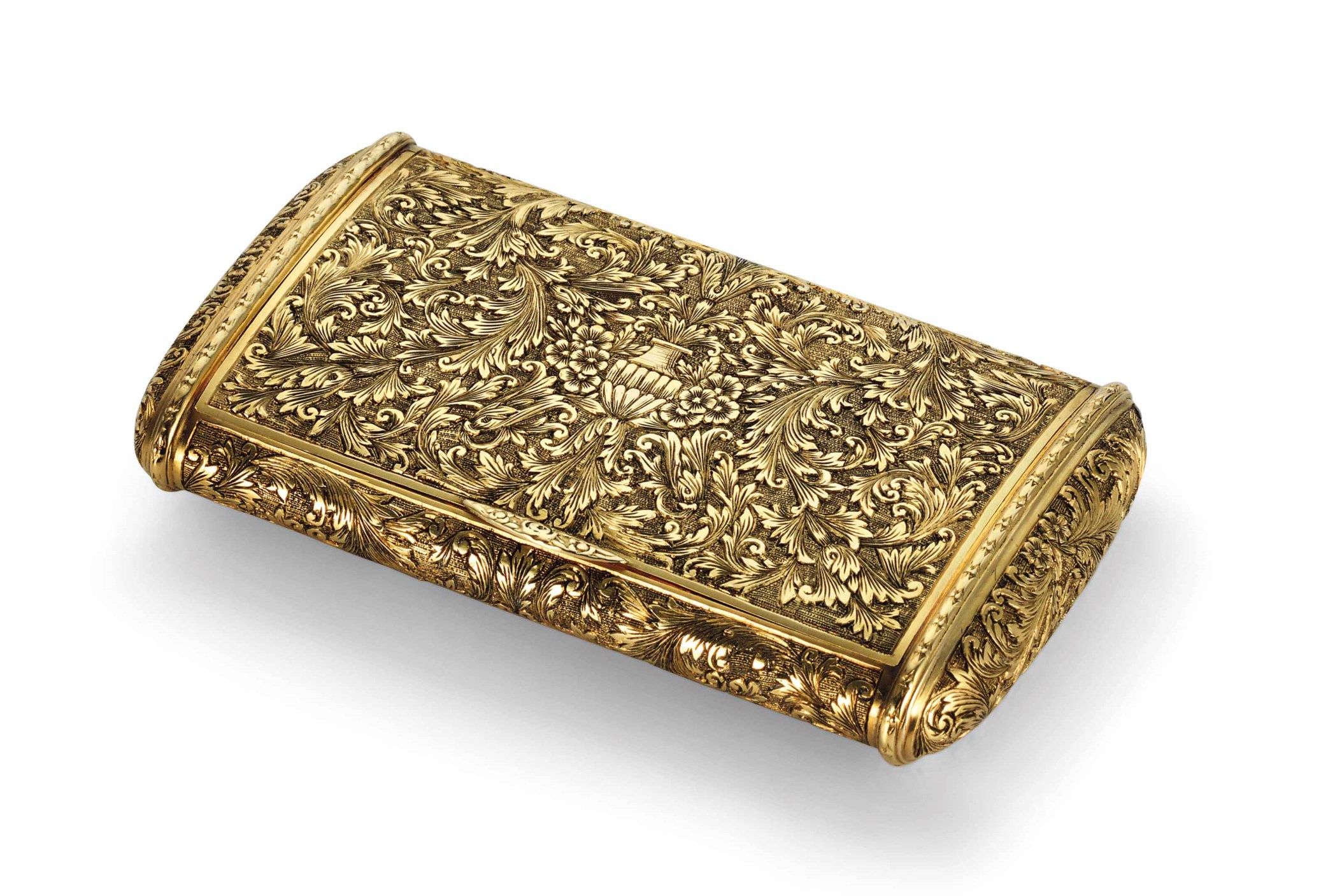 AN ITALIAN GOLD SNUFF-BOX, CIRCA 1900, MAKER'S MARK EM | Christie's