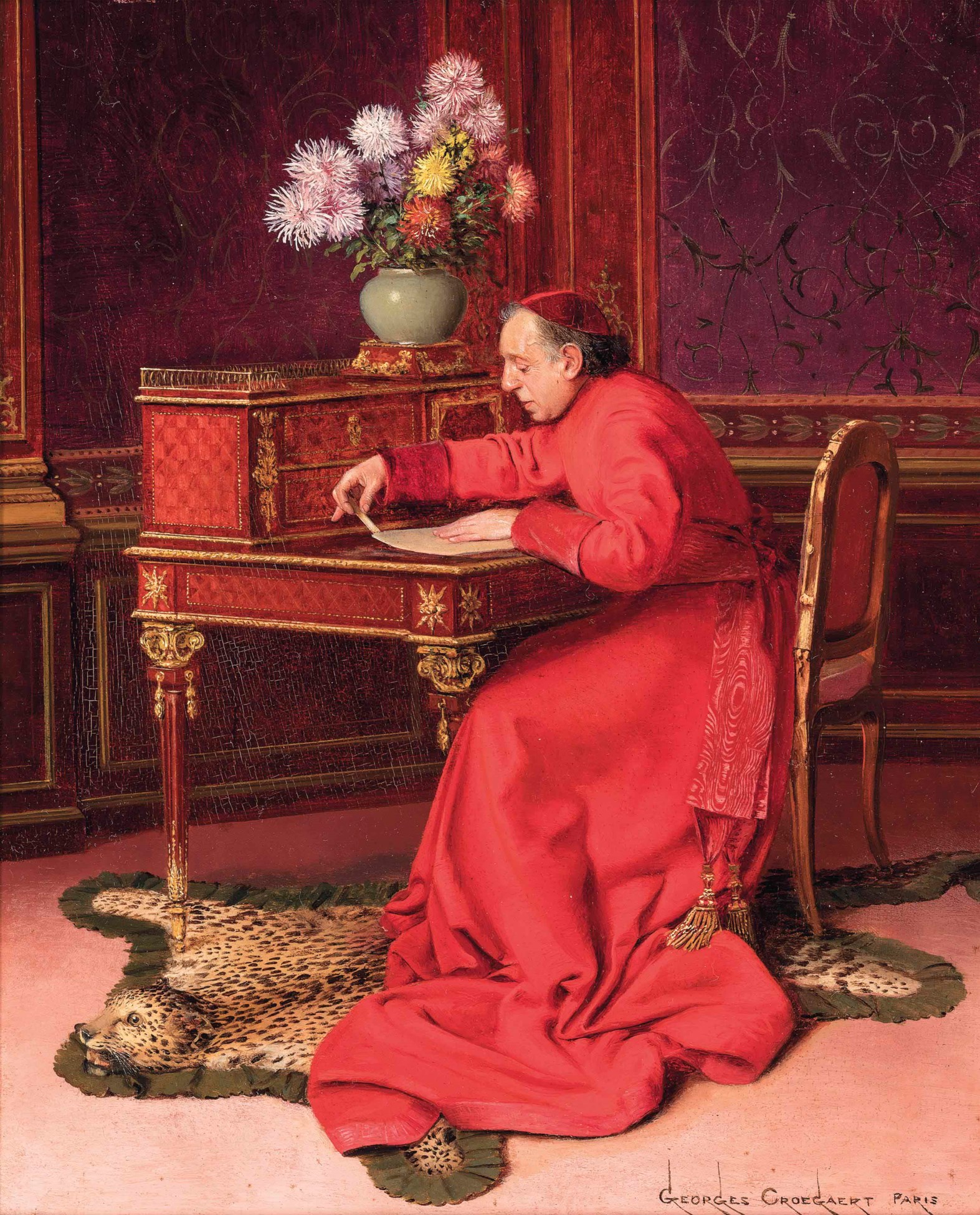 Georges Croegaert (Belgian 1848 1923) An epistle Christie #39 s