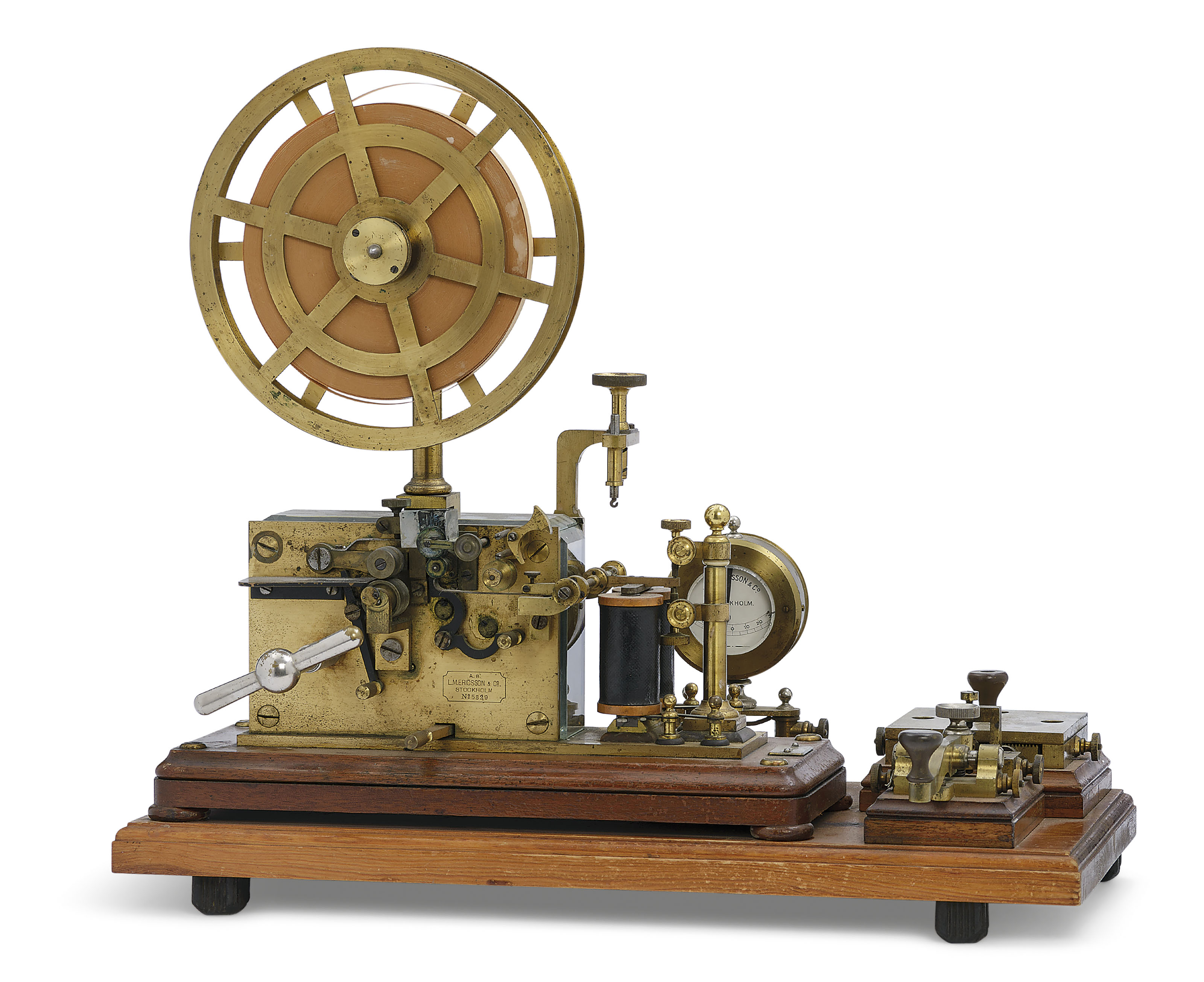 A BRASS TELEGRAPH