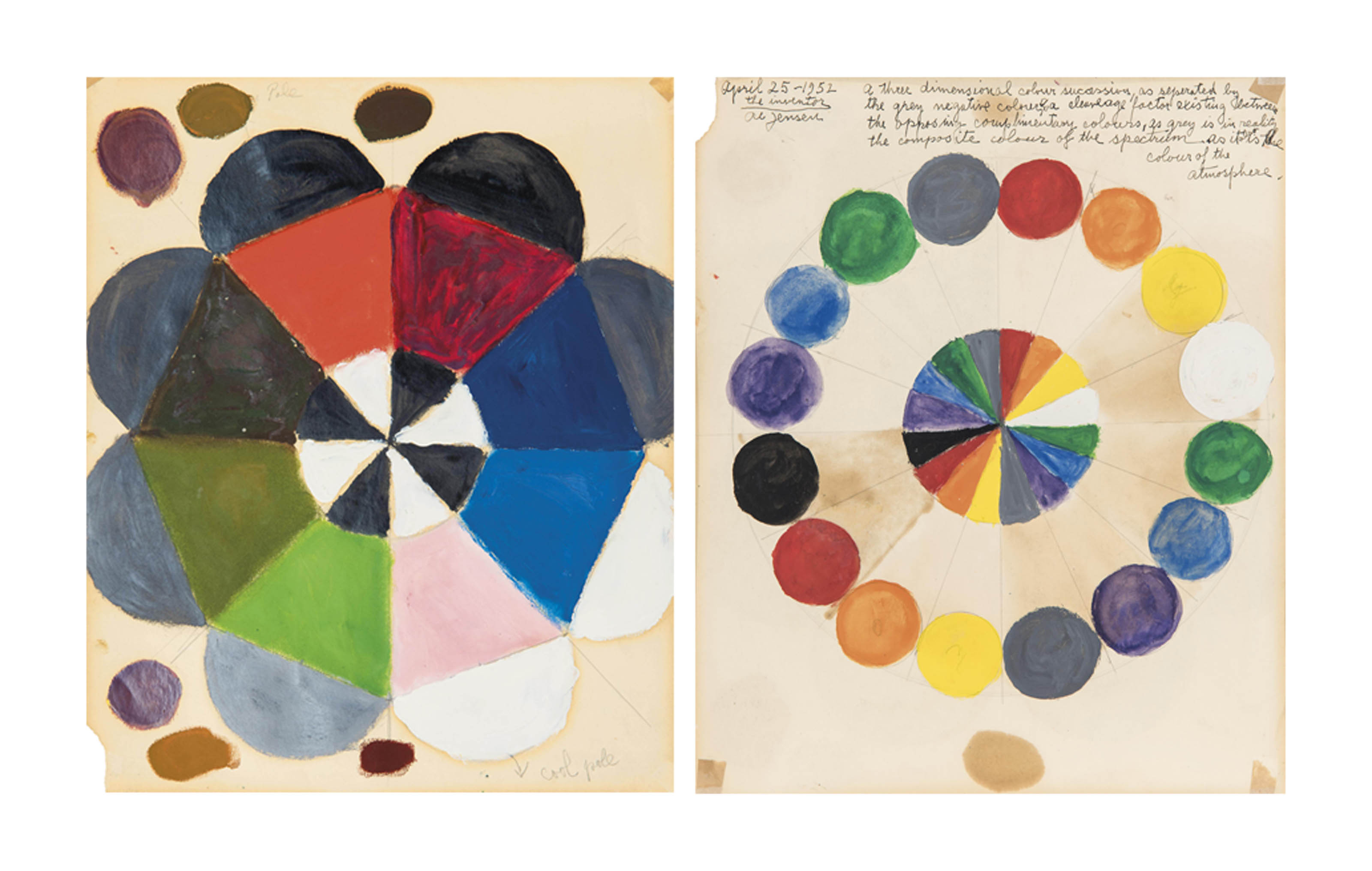 Alfred Jensen (19031981) , Untitled (The Atmospheric Variants in the