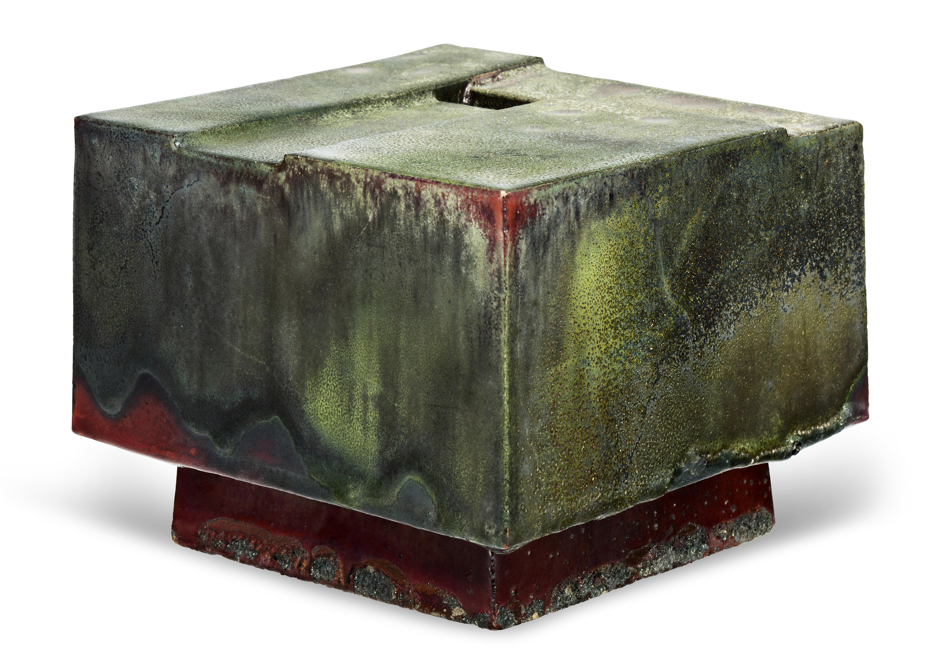 Catalog image of A STONEWARE SCULPTURE, 1981