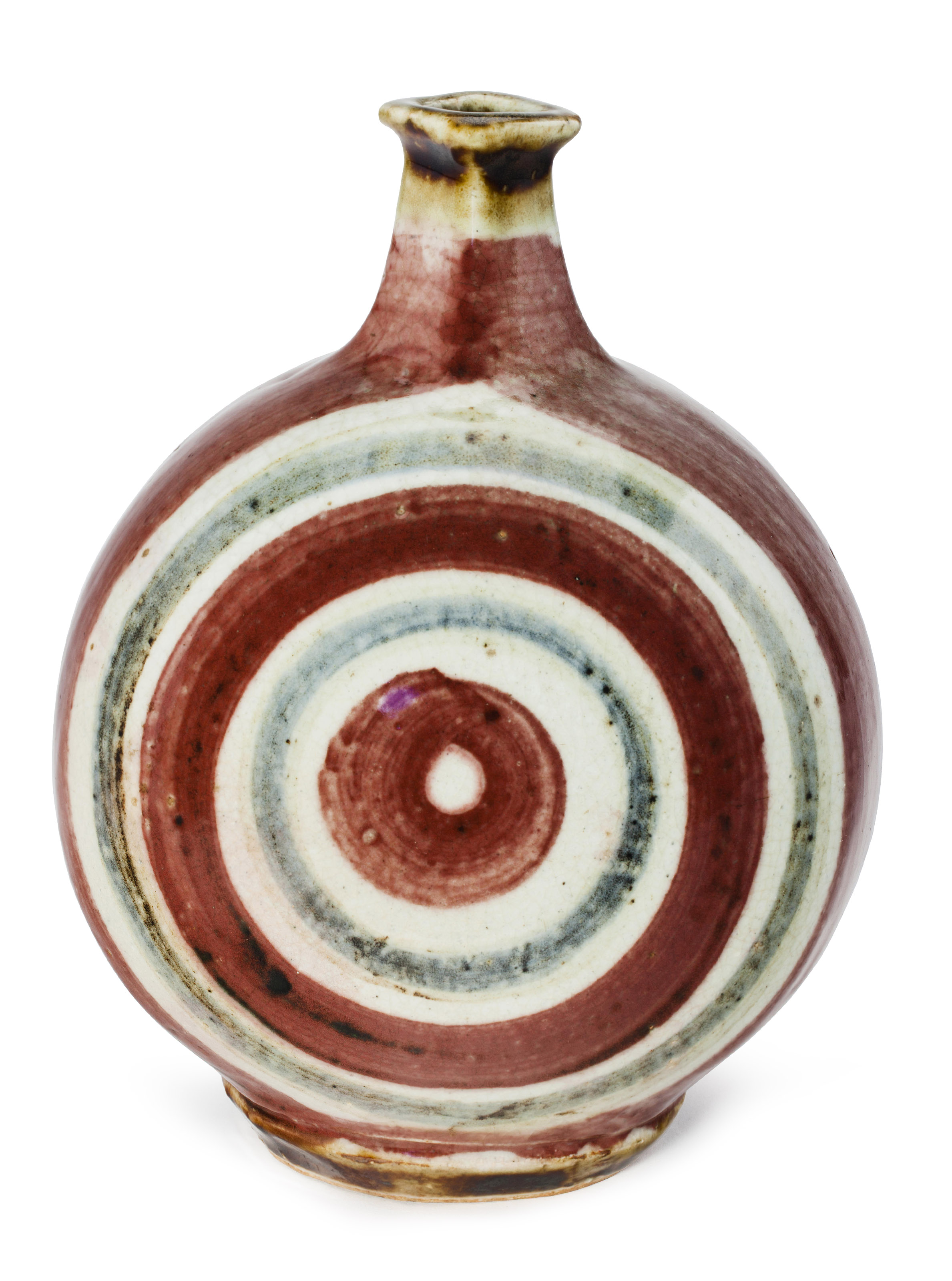 Catalog image of A STONEWARE BOTTLE VASE